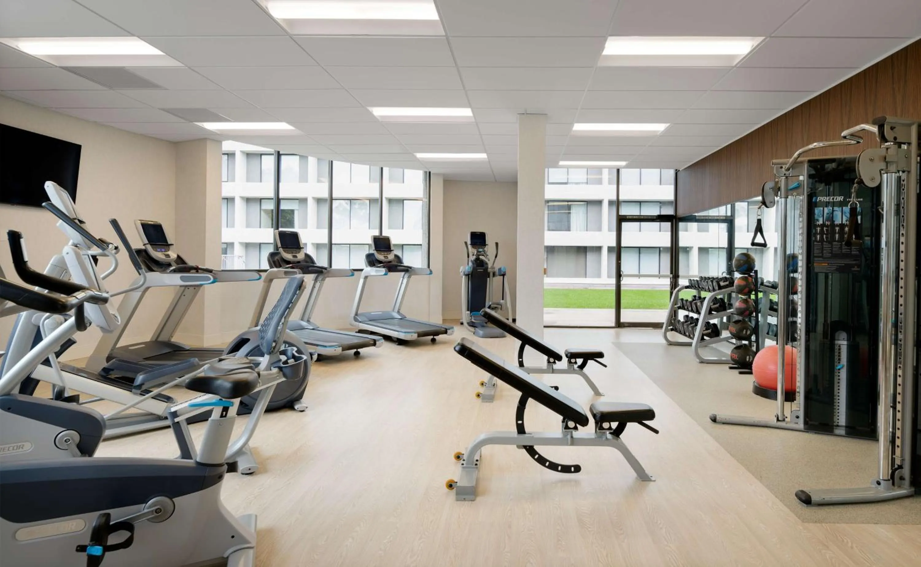 Fitness centre/facilities in Hilton Los Angeles-Culver City, CA
