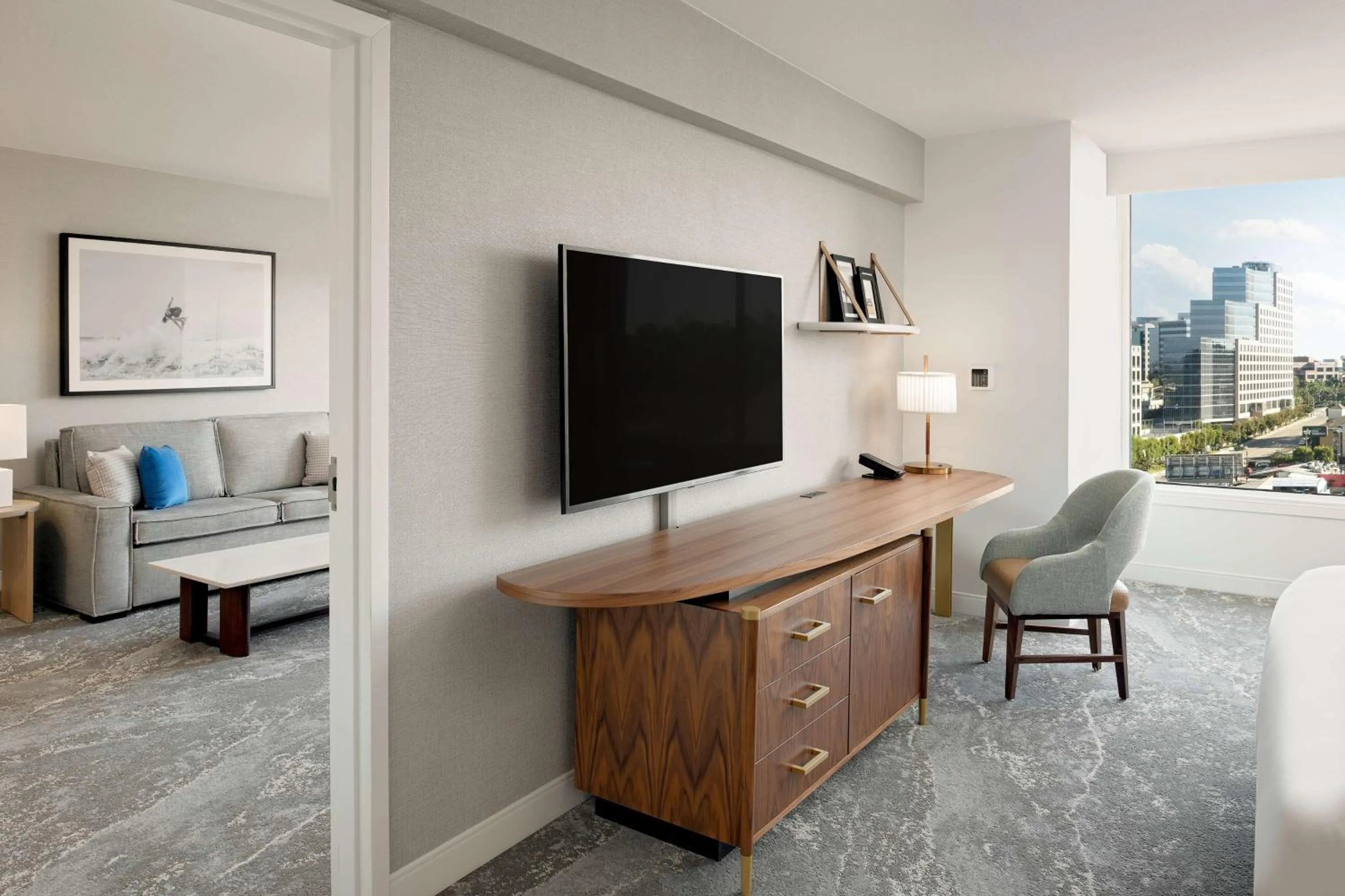 Bedroom in Hilton Los Angeles-Culver City, CA