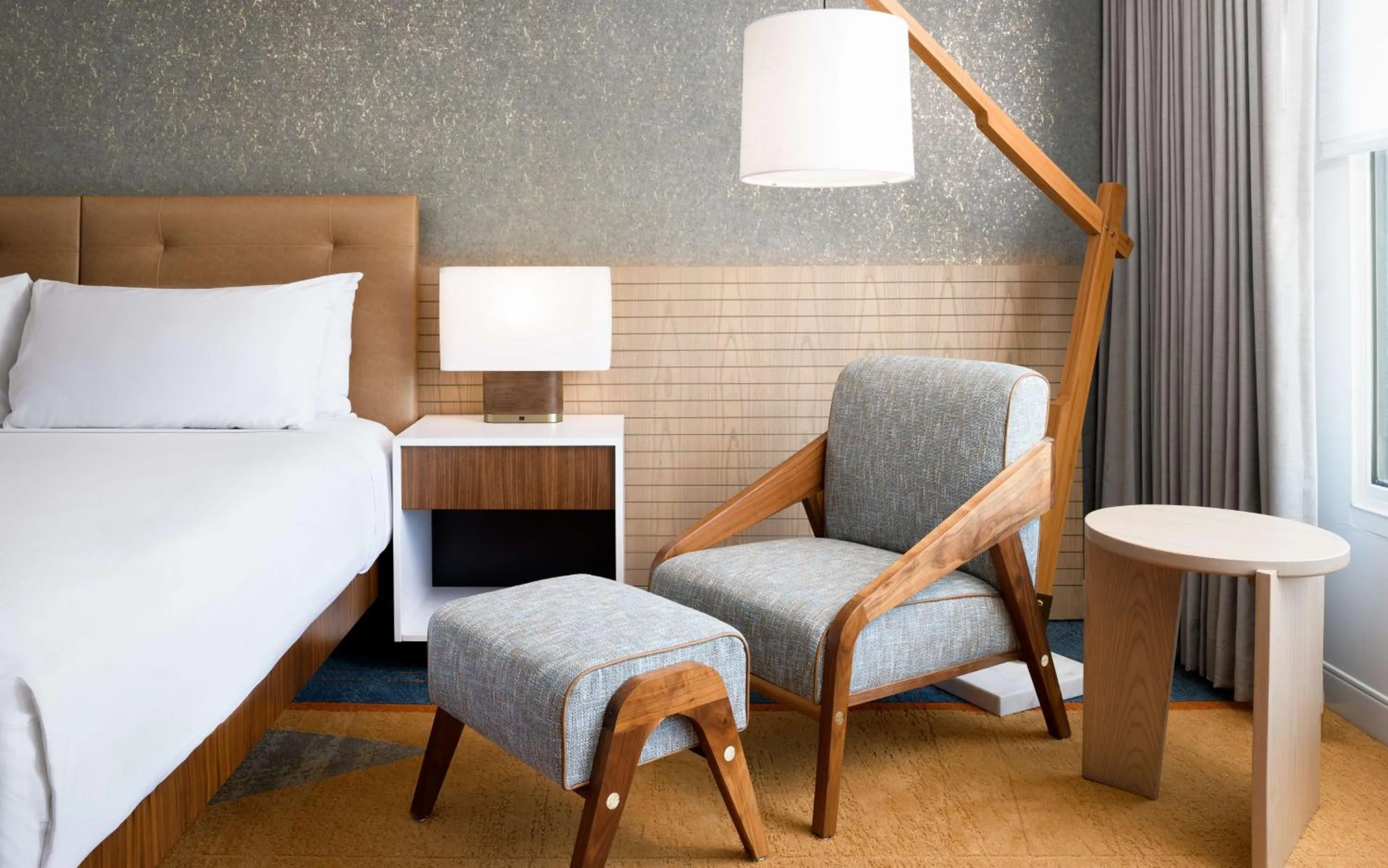 Bed in Hilton Los Angeles-Culver City, CA