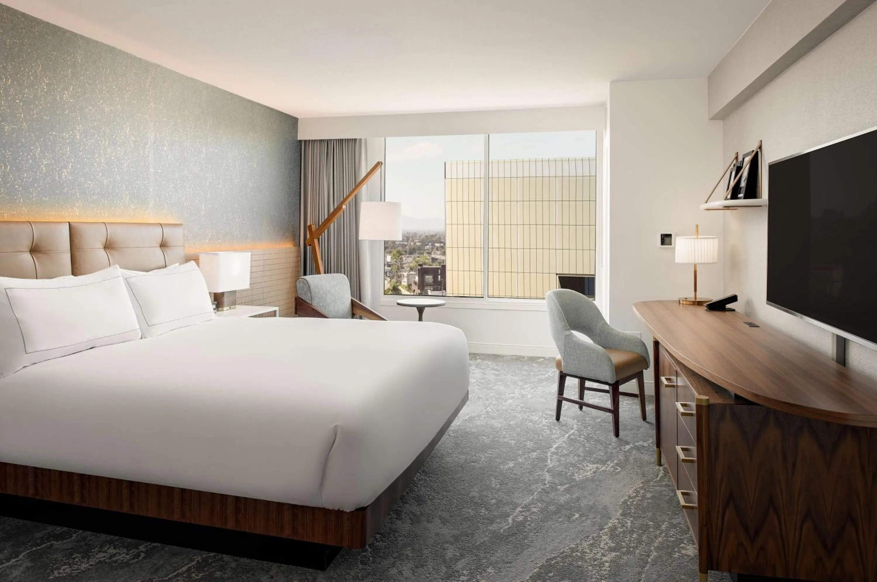 Bedroom, Bed in Hilton Los Angeles-Culver City, CA