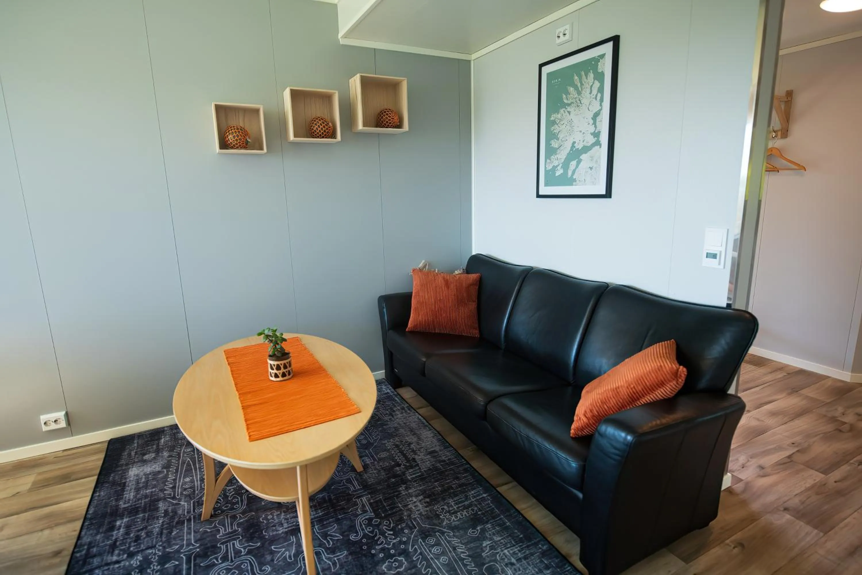 Seating area in Senja Fjordhotell and Apartments