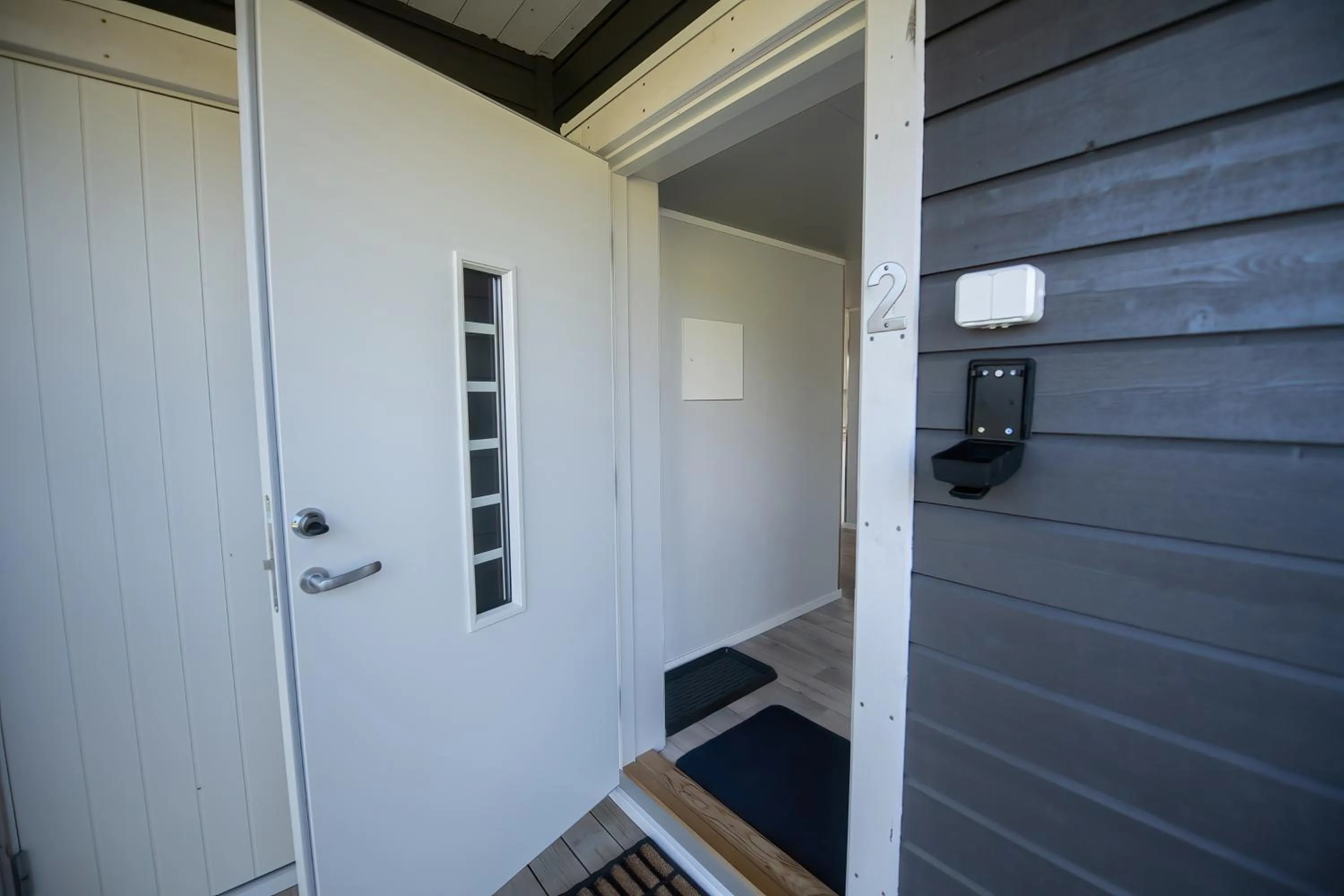 Facade/entrance in Senja Fjordhotell and Apartments