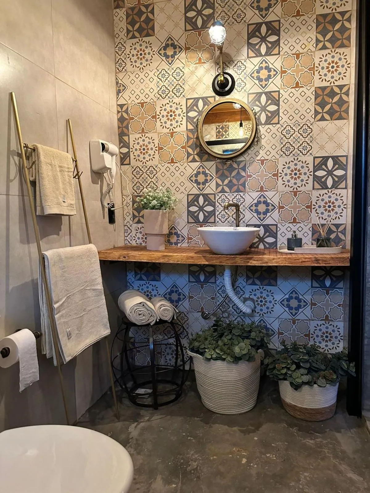 Toilet in Pousada Santa Thereza