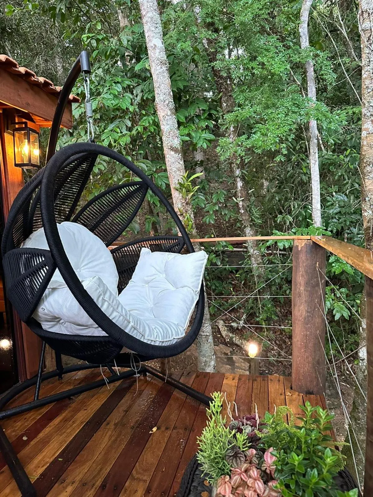 Patio in Pousada Santa Thereza