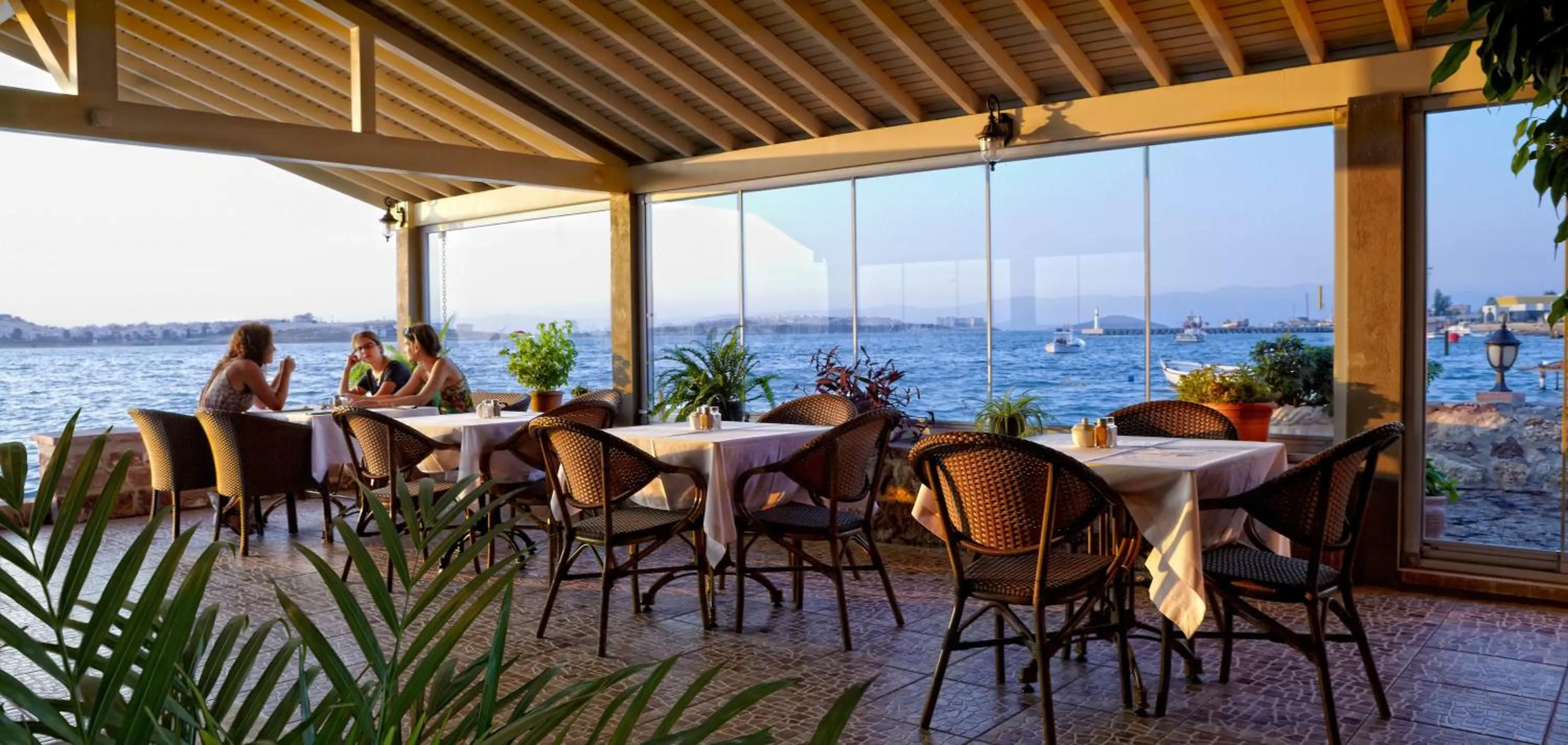 Patio in Ferahi Evler Ayvalık