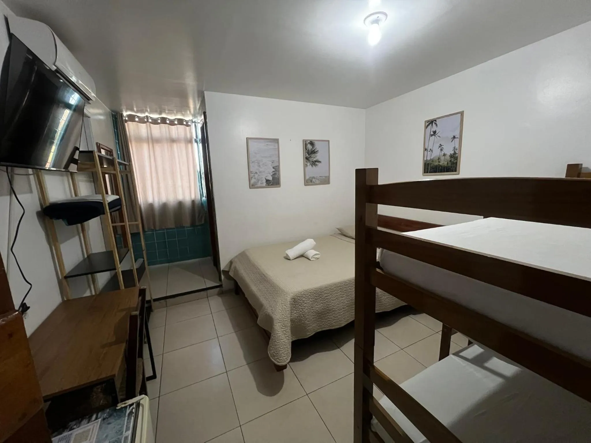 Bed in Pousada Mar Aberto