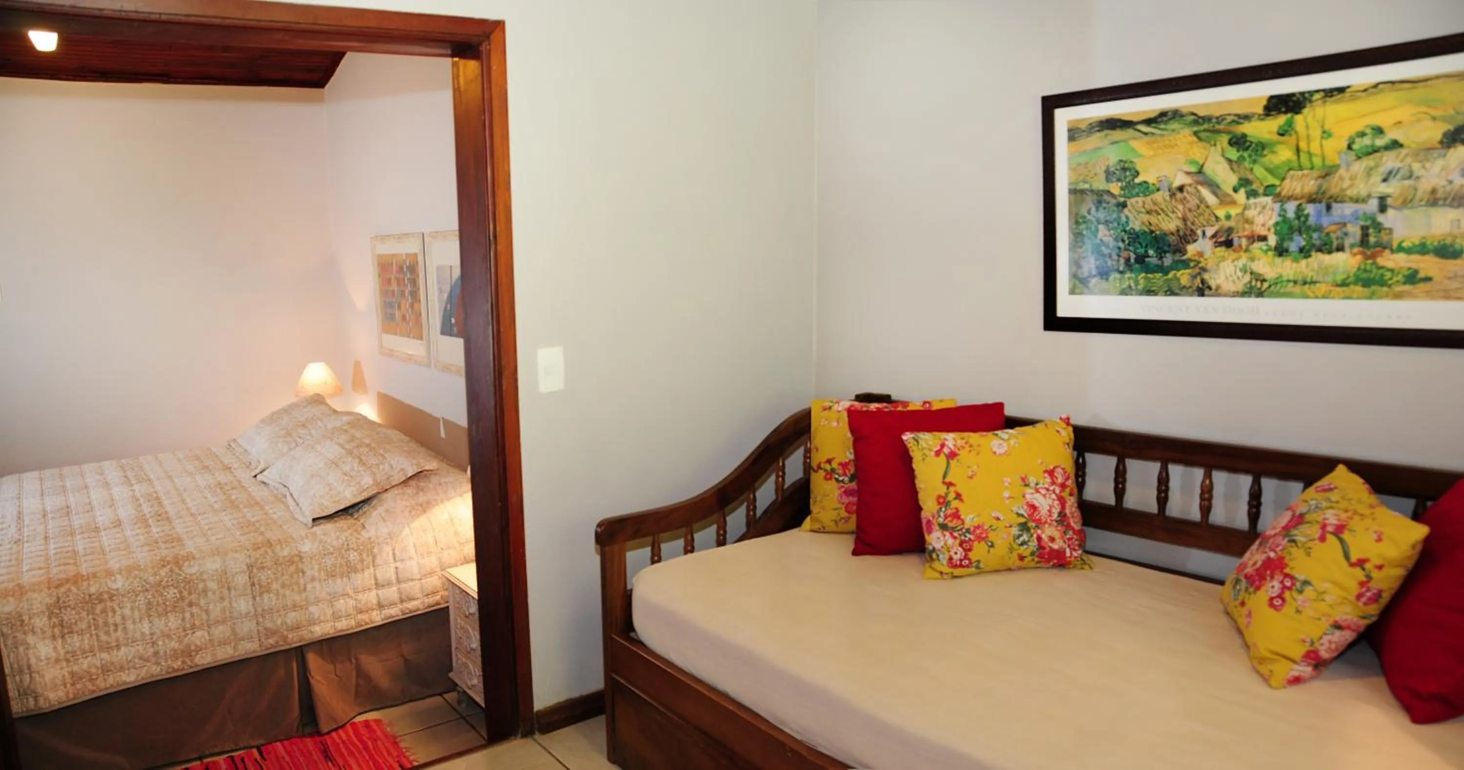 Bed in Hotel Daniela