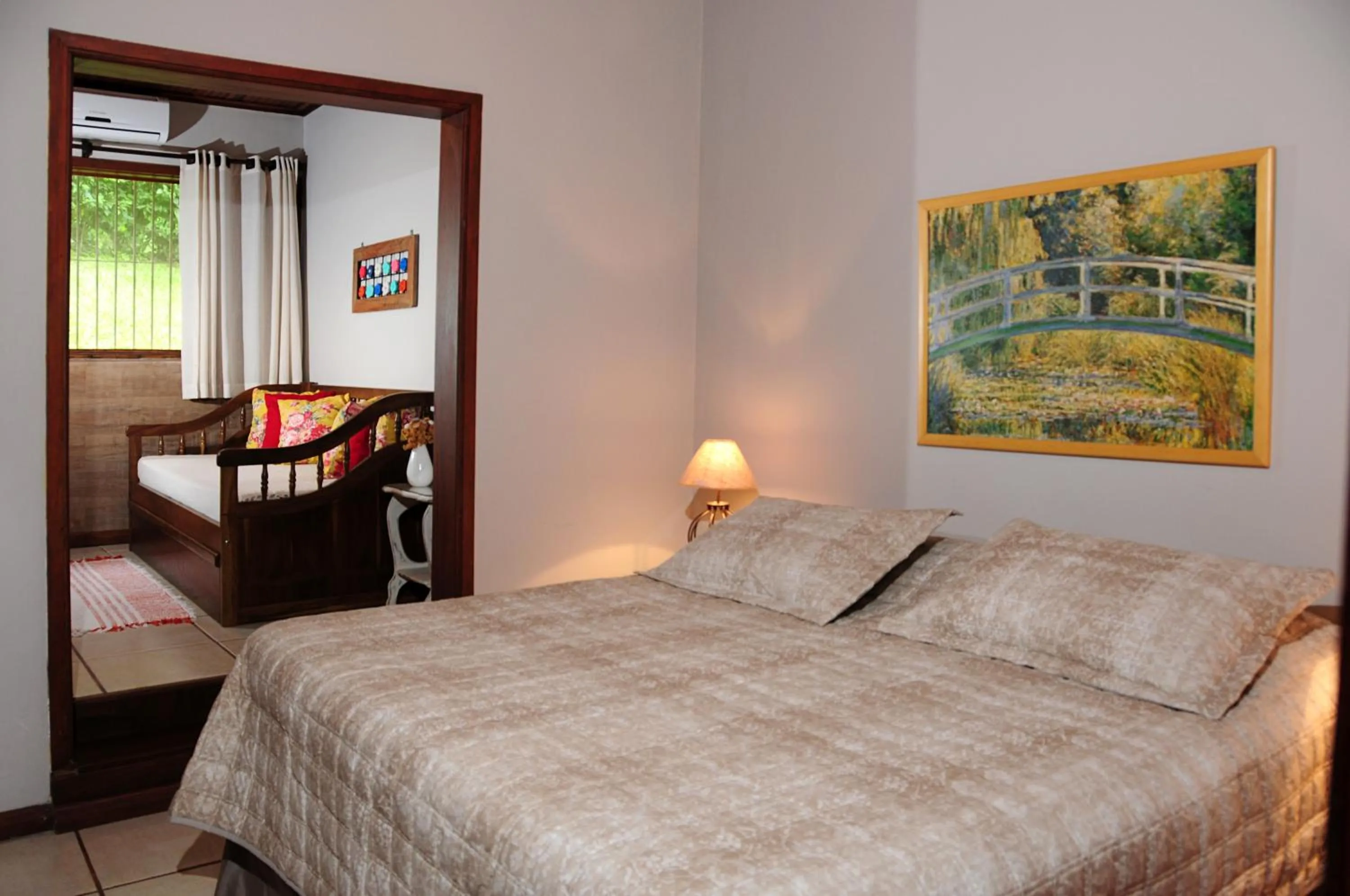 Bed in Hotel Daniela