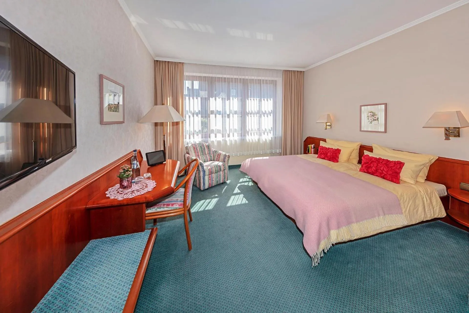 Bed in Wittlers Hotel