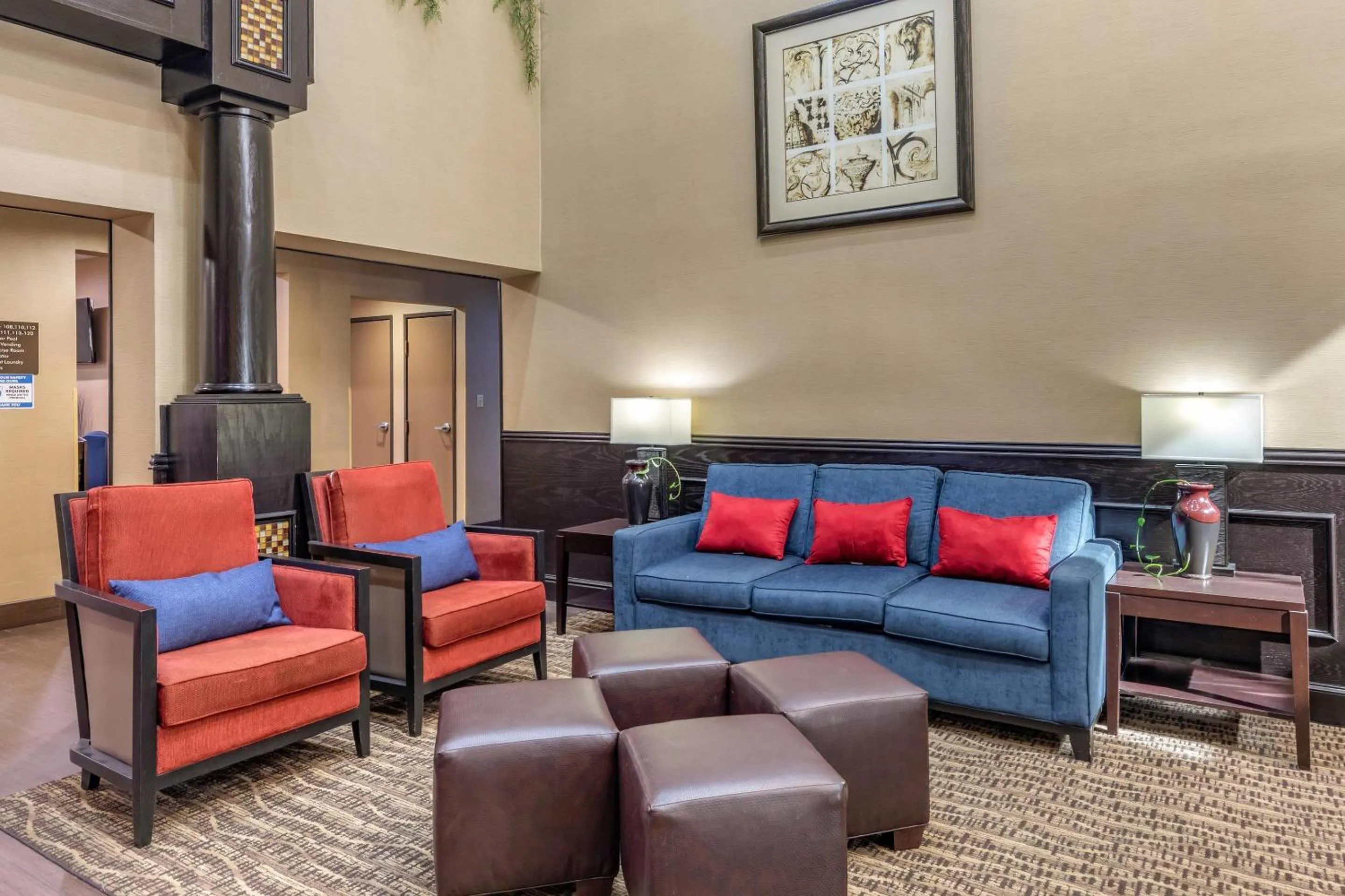 Lobby or reception in Comfort Suites The Colony - Plano West