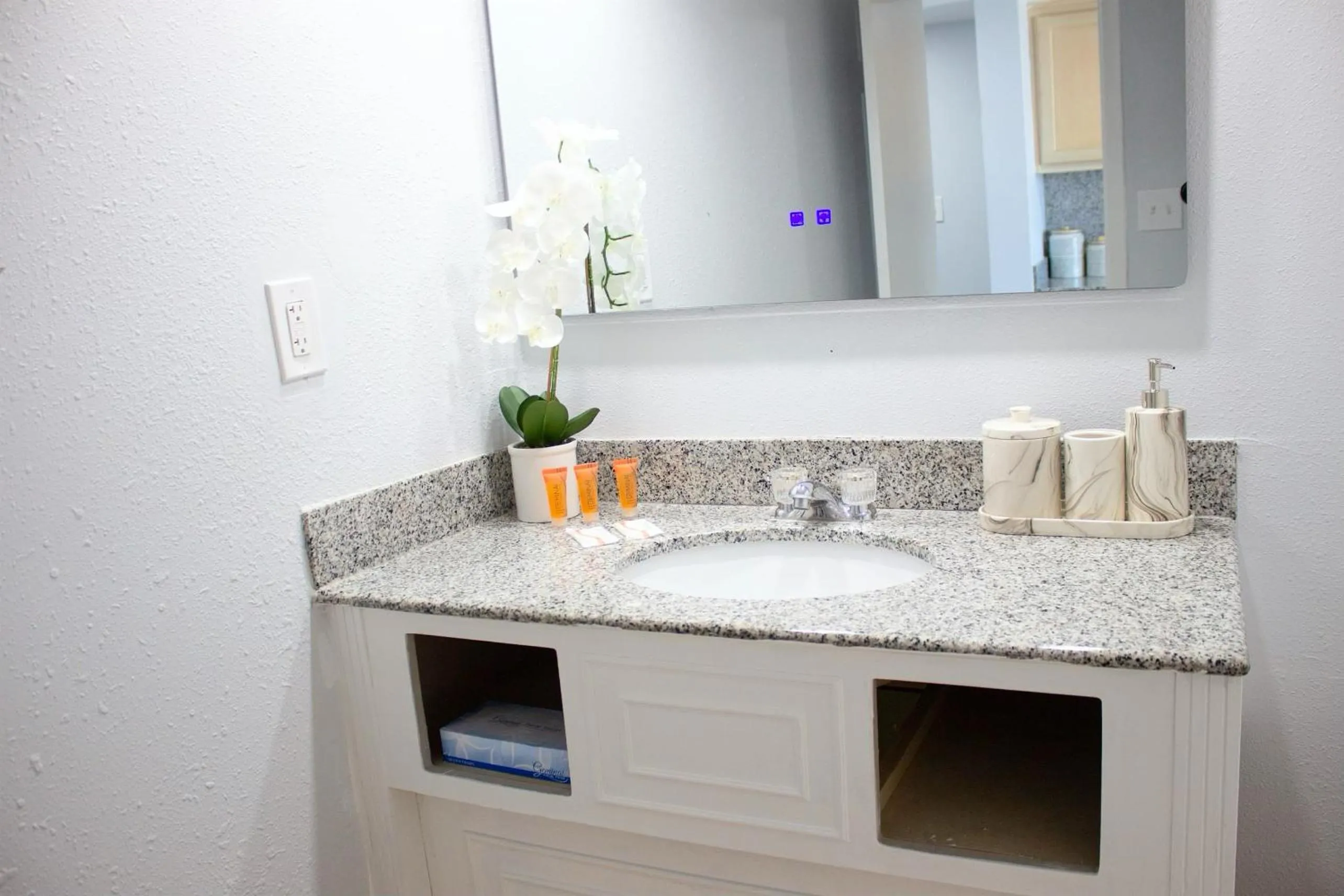 Bathroom in Sun & Sand Resort Oceanfront Suites