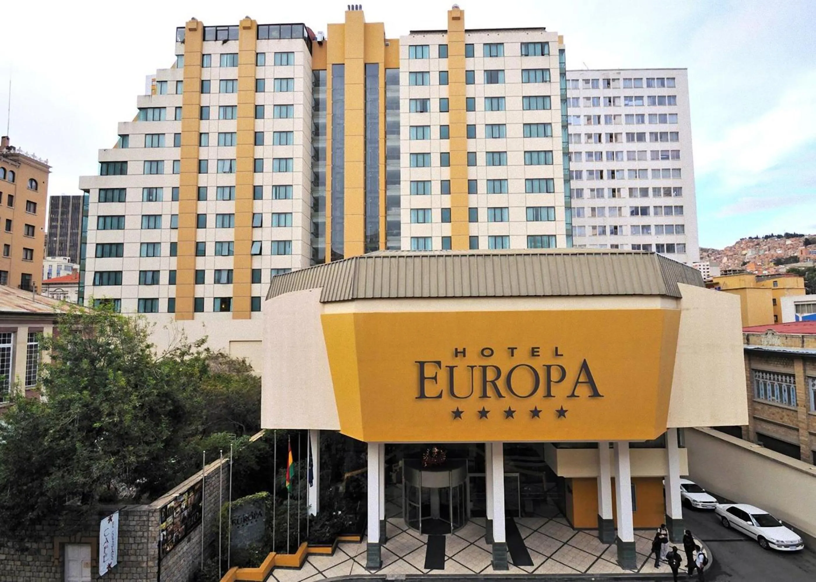Facade/entrance in Hotel Europa