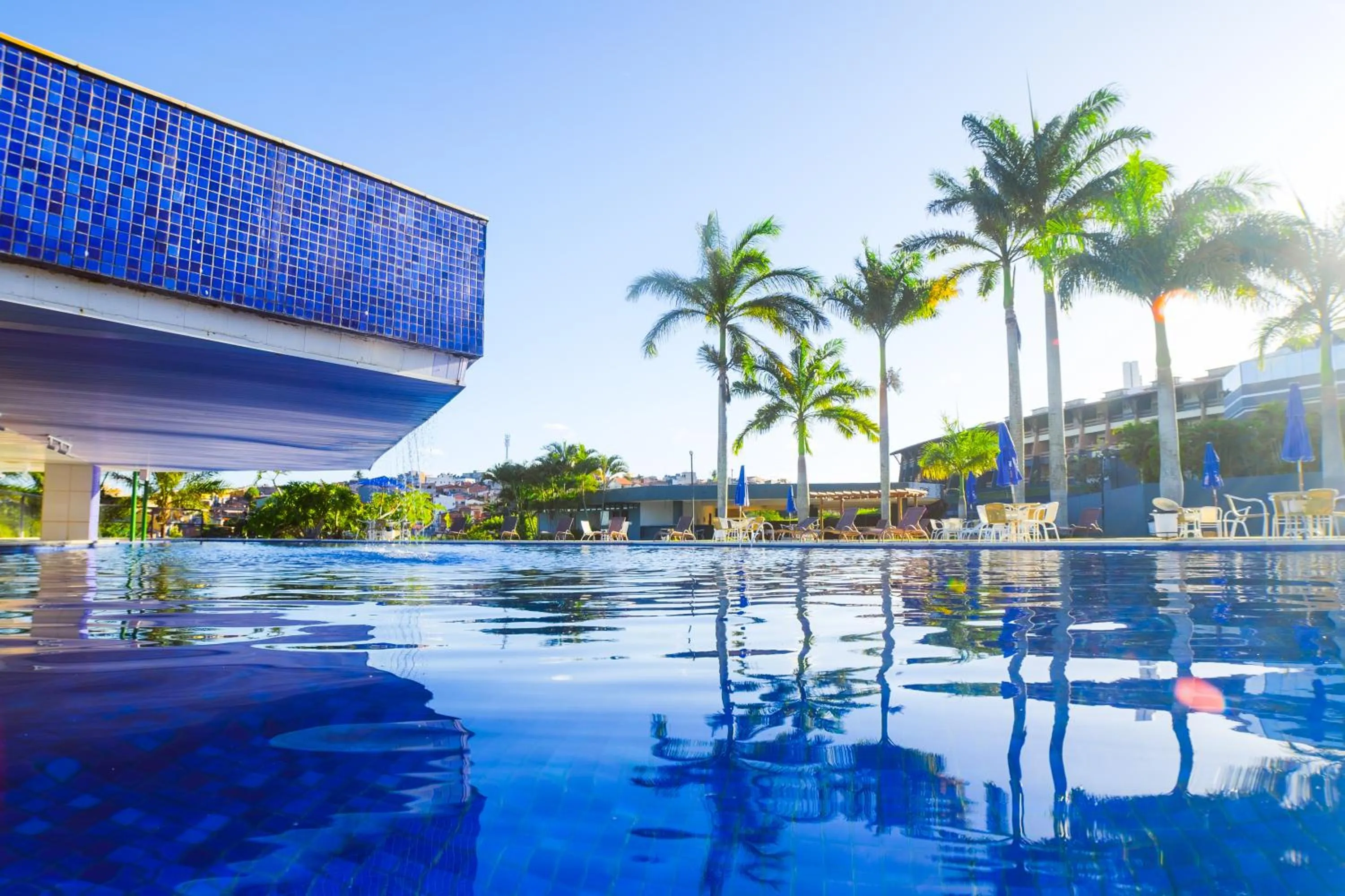 Swimming pool in Garden Hotel