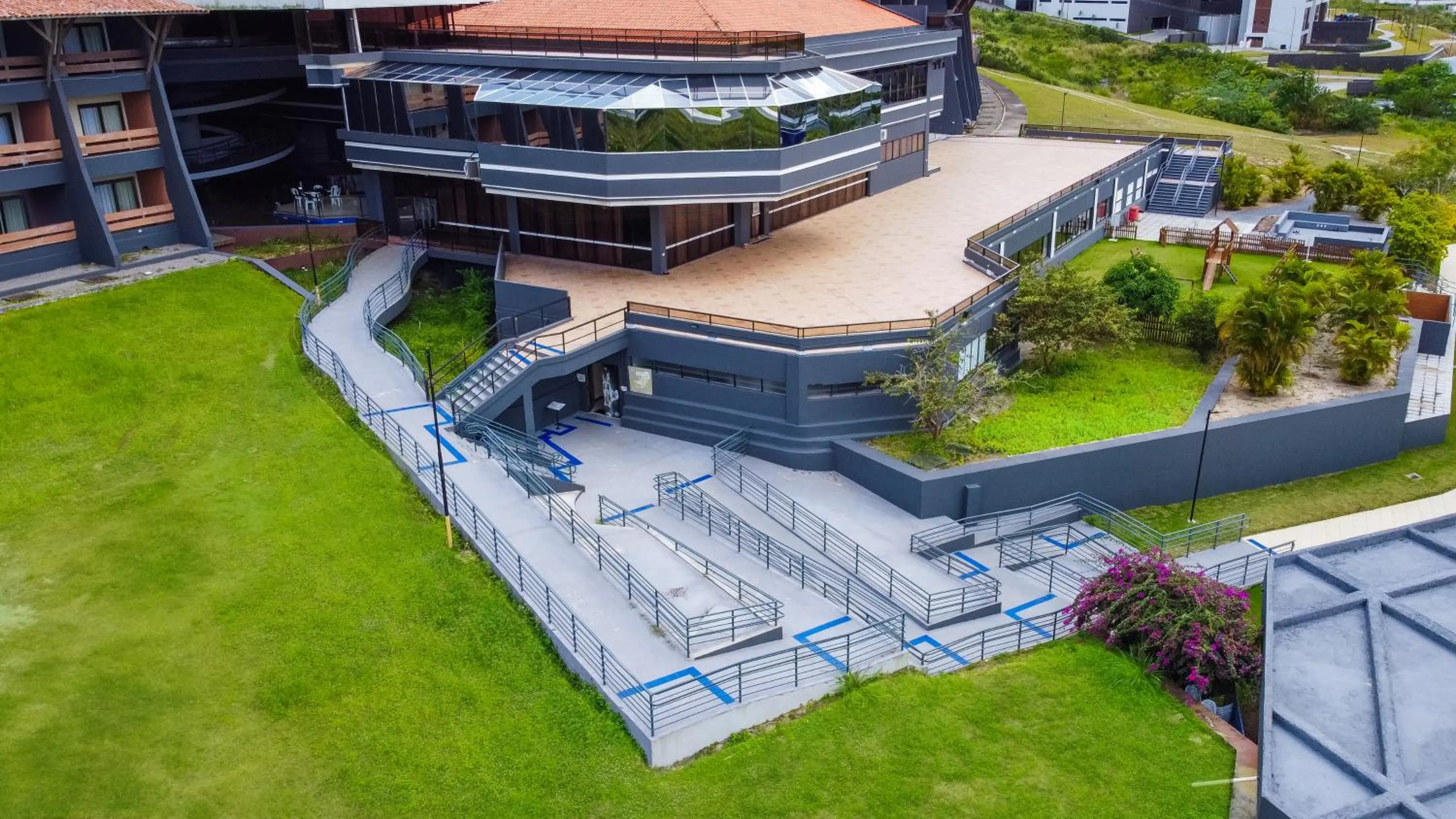 Property building in Garden Hotel