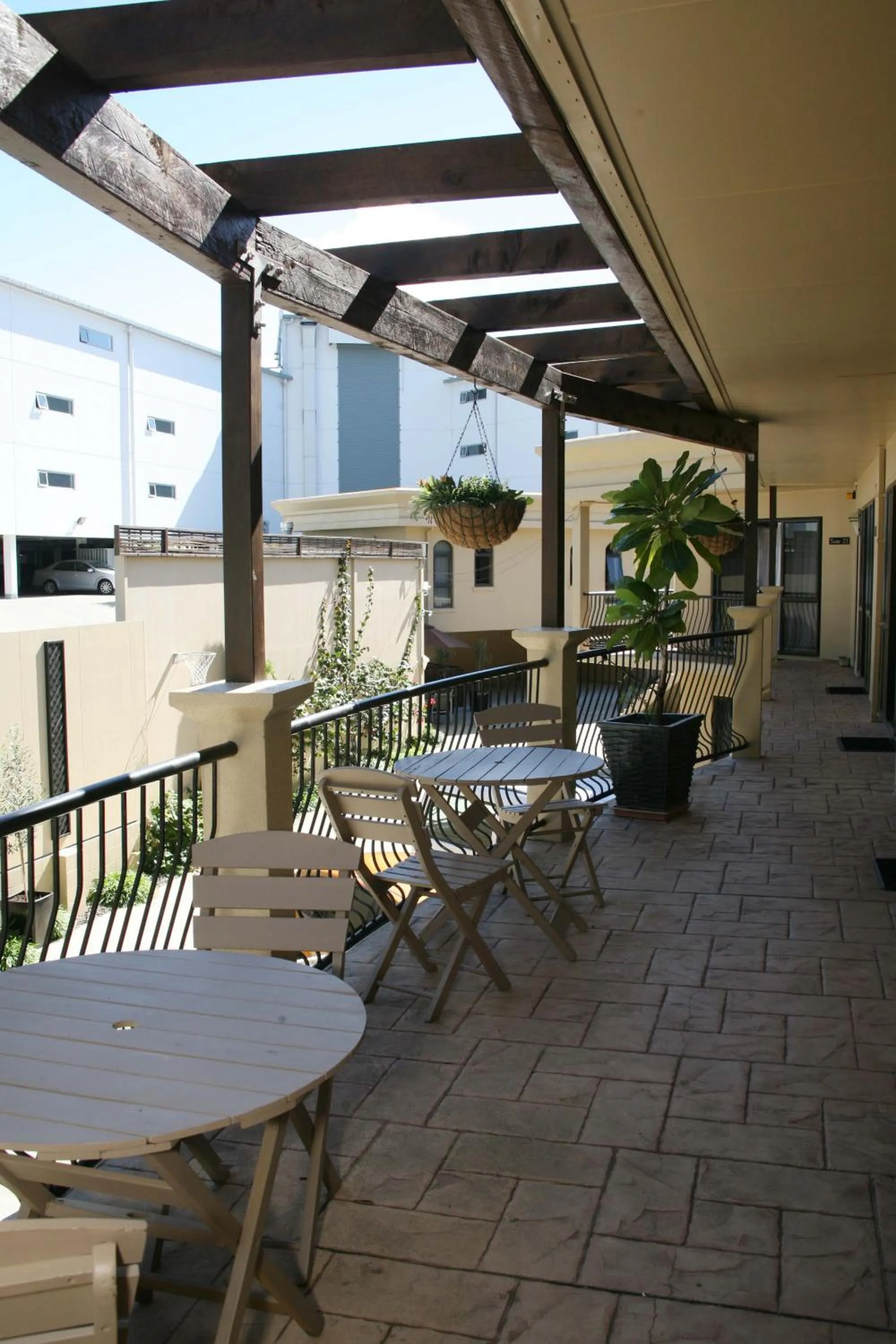 Balcony/Terrace in Tuscany Villas Whakatane