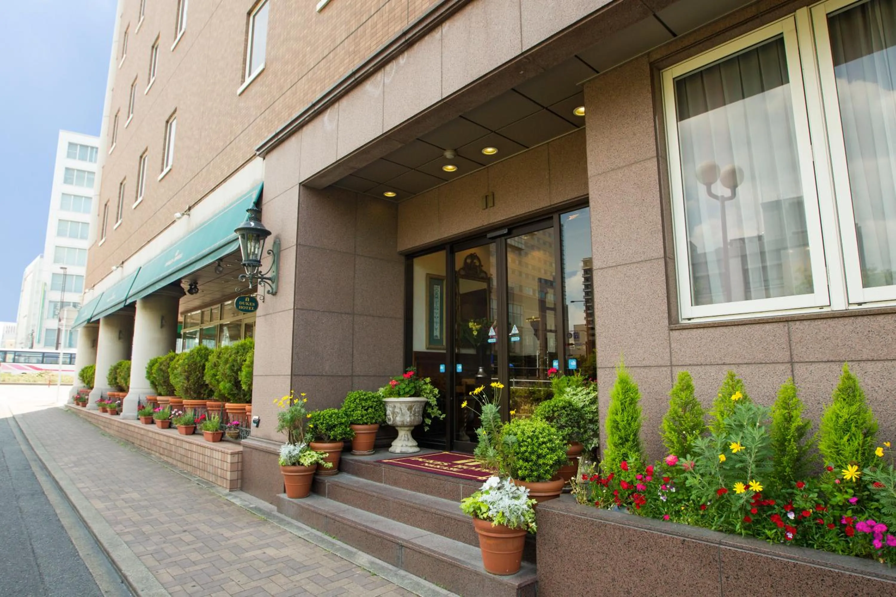 Facade/entrance in Dukes Hotel Nakasu