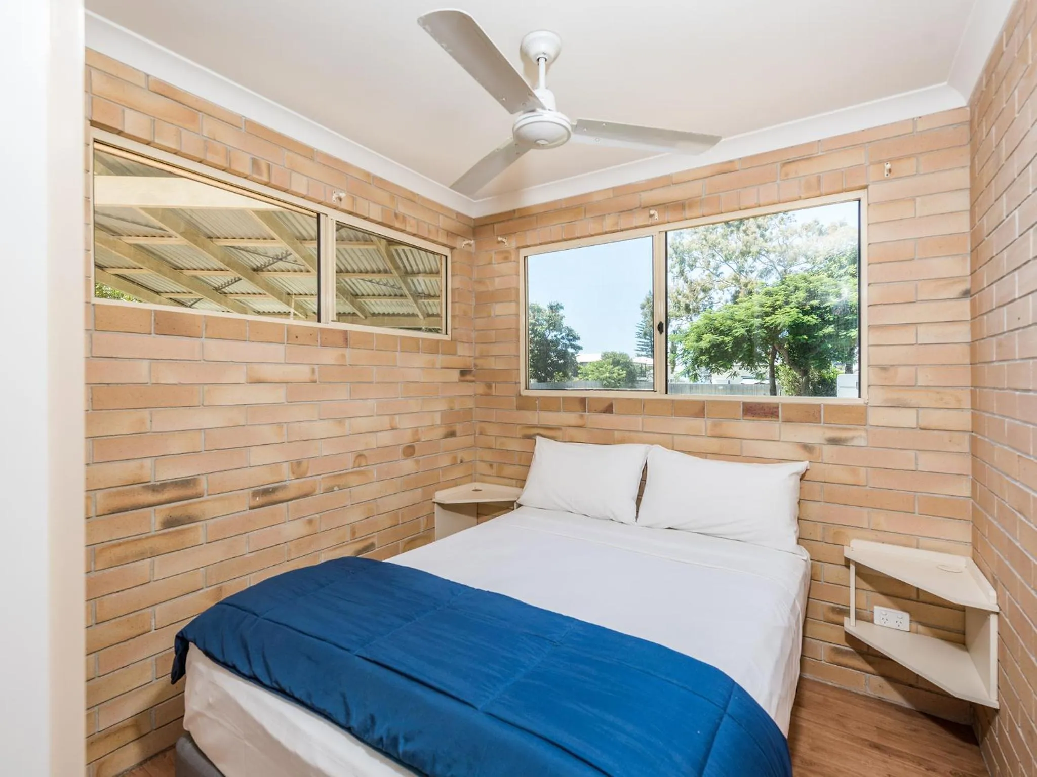 Bedroom, Bed in NRMA Woodgate Beach Holiday Park