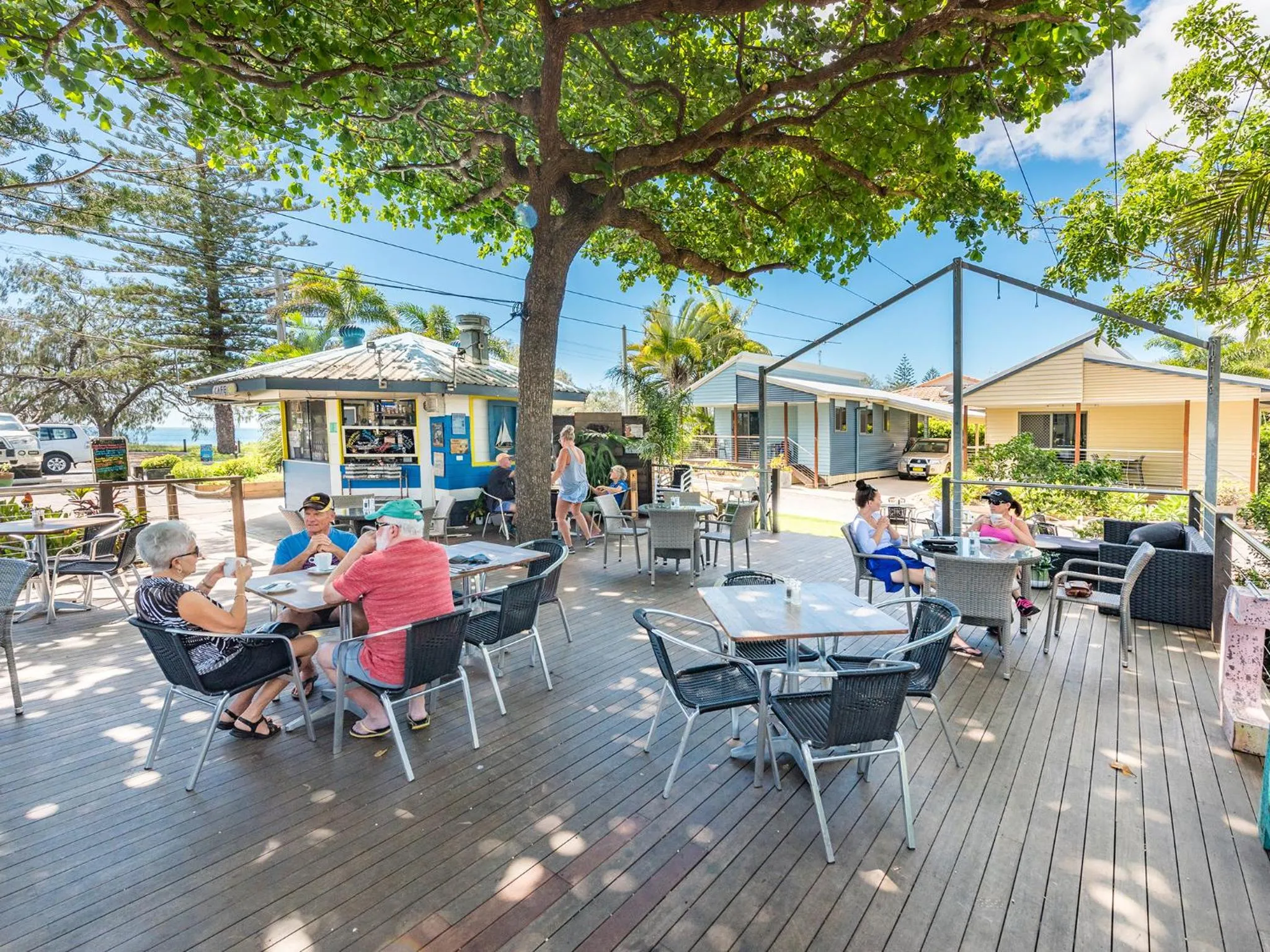 Restaurant/places to eat in NRMA Woodgate Beach Holiday Park
