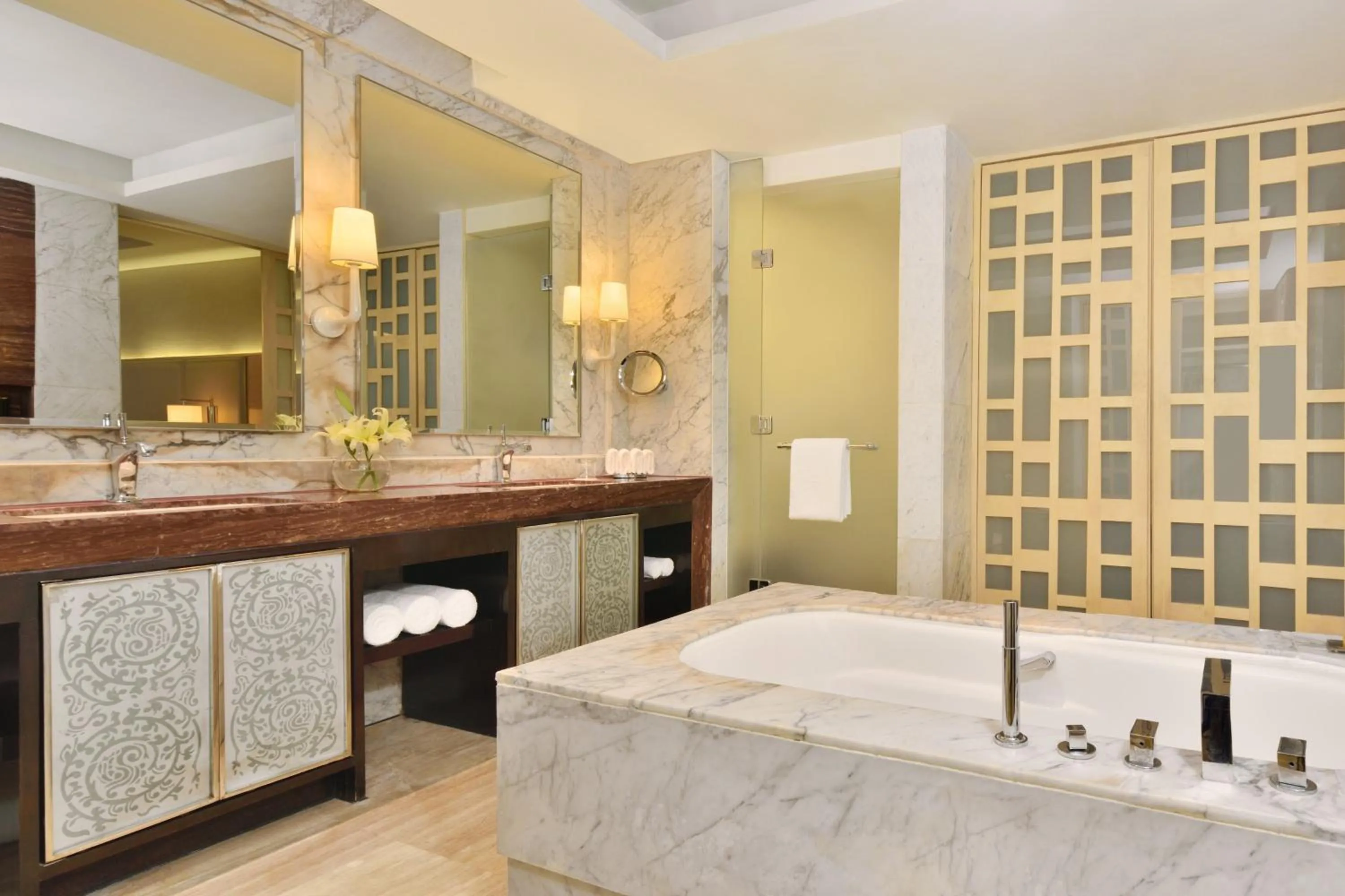 Bathroom in JW Marriott Hotel Chandigarh