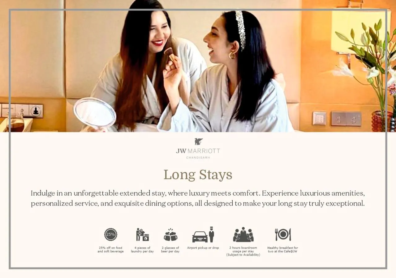 Spa and wellness centre/facilities in JW Marriott Hotel Chandigarh