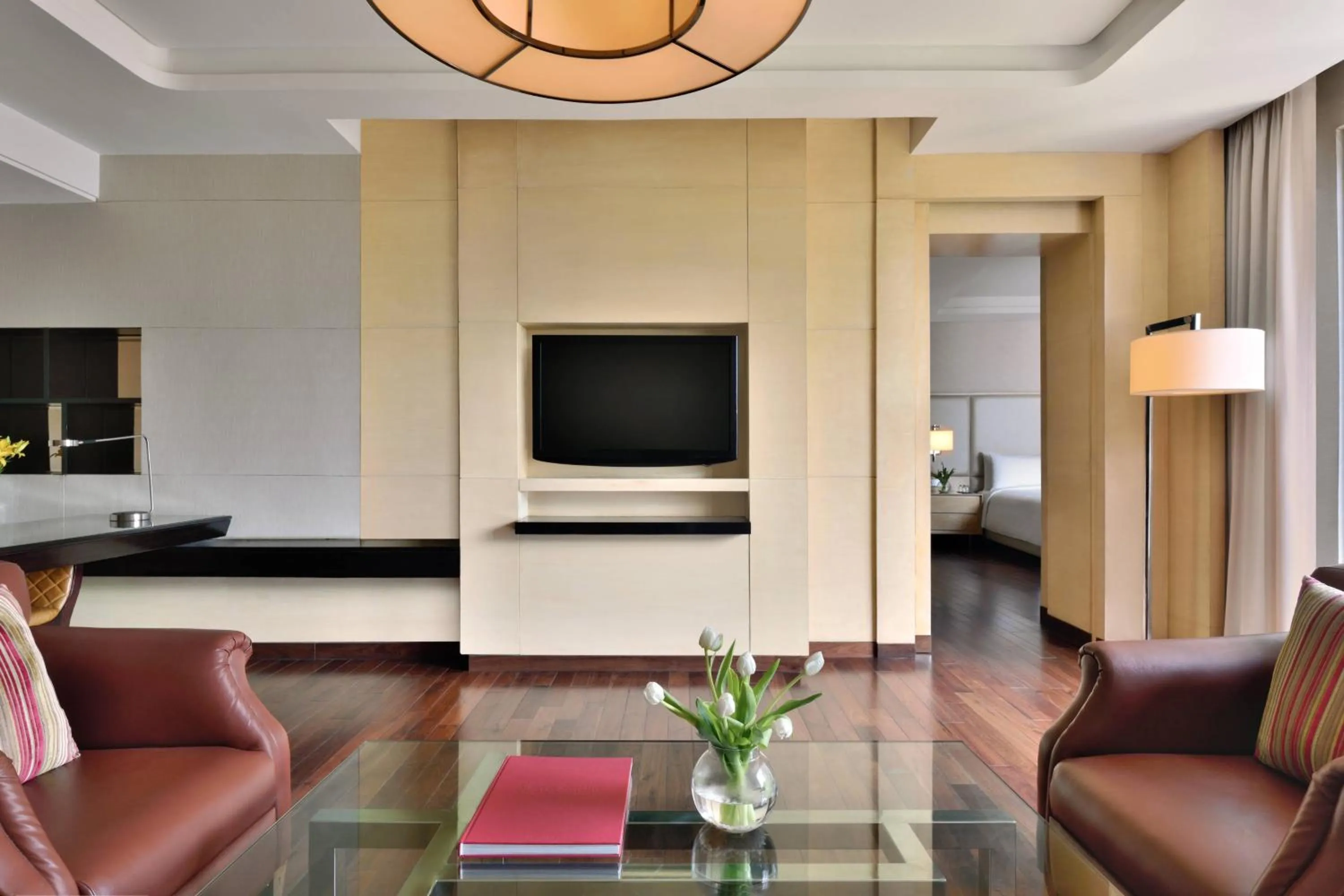 Living room in JW Marriott Hotel Chandigarh