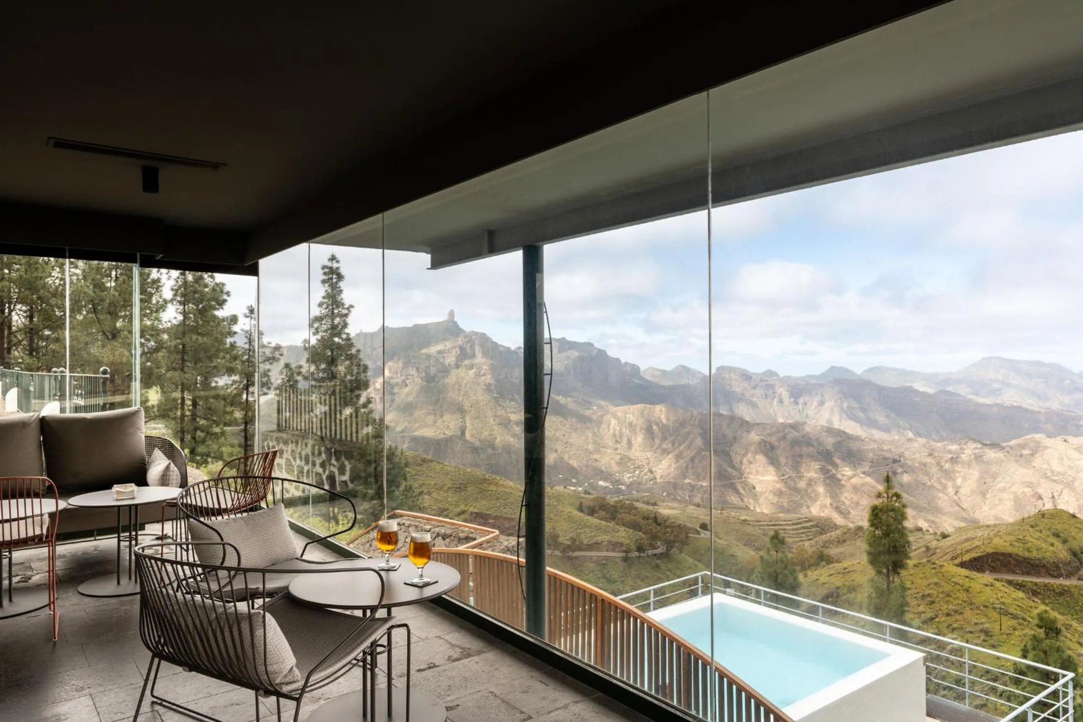 Lounge or bar in Parador de Cruz de Tejeda