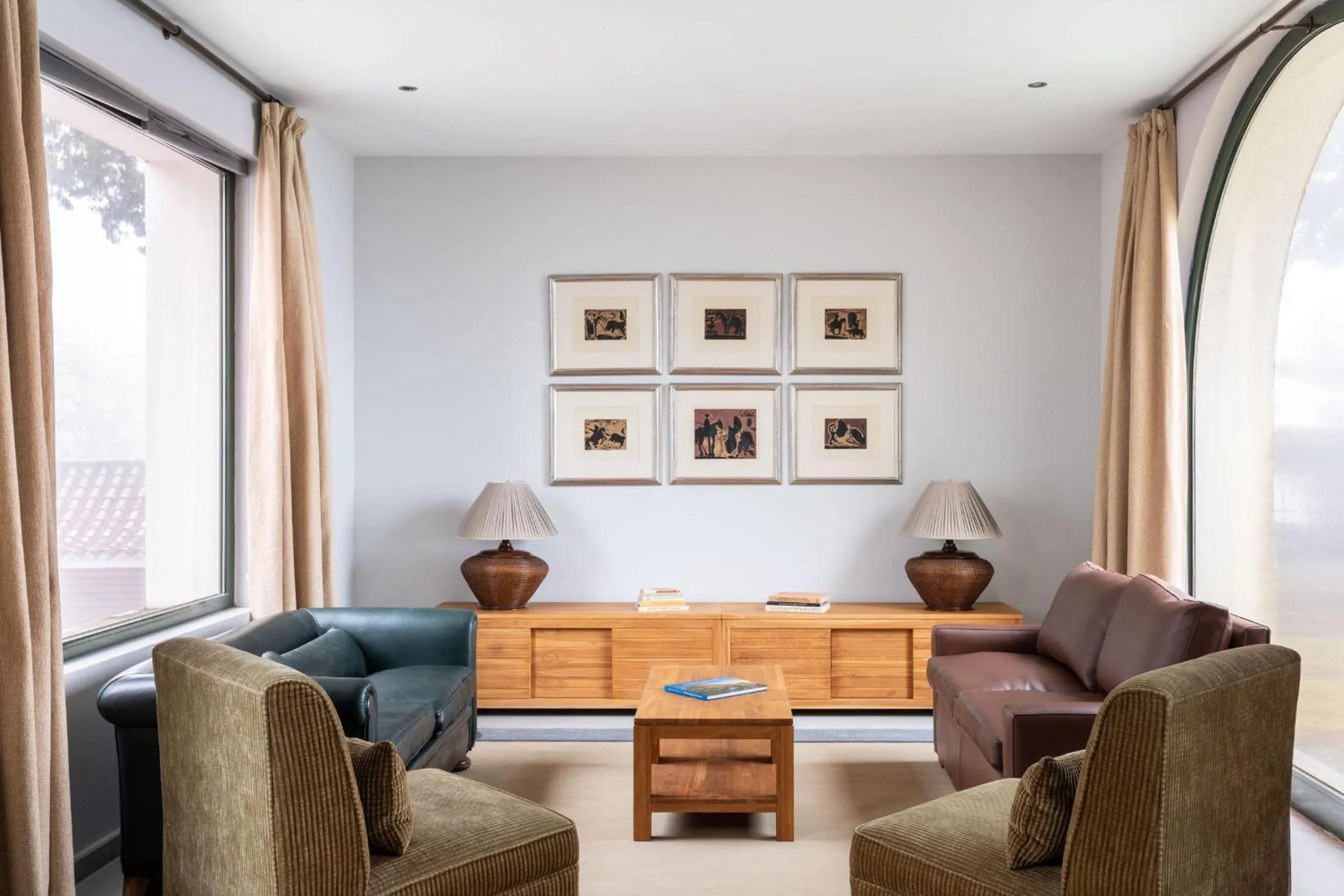 Living room in Parador de Cruz de Tejeda