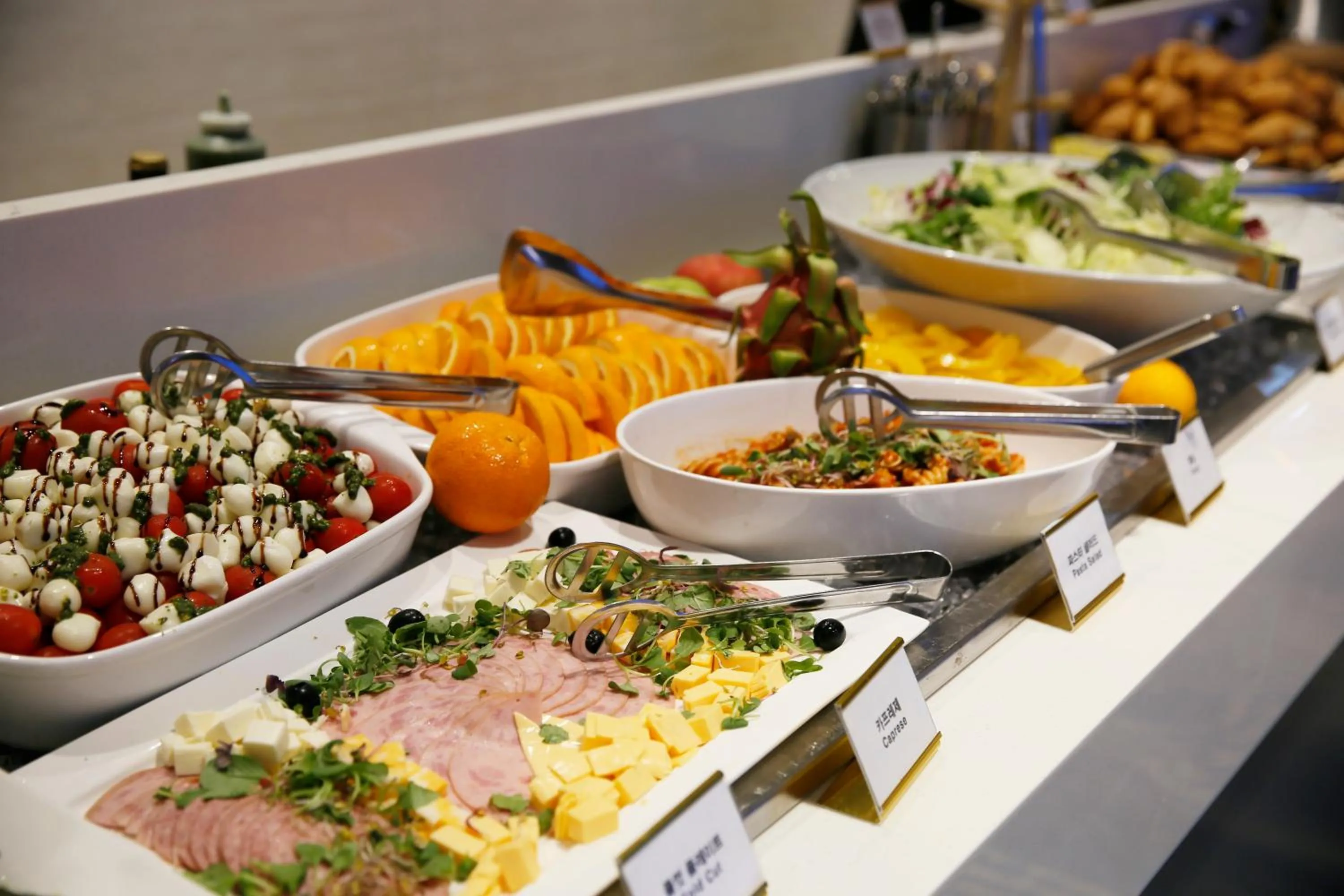 Buffet breakfast in J One Hotel Cheongju