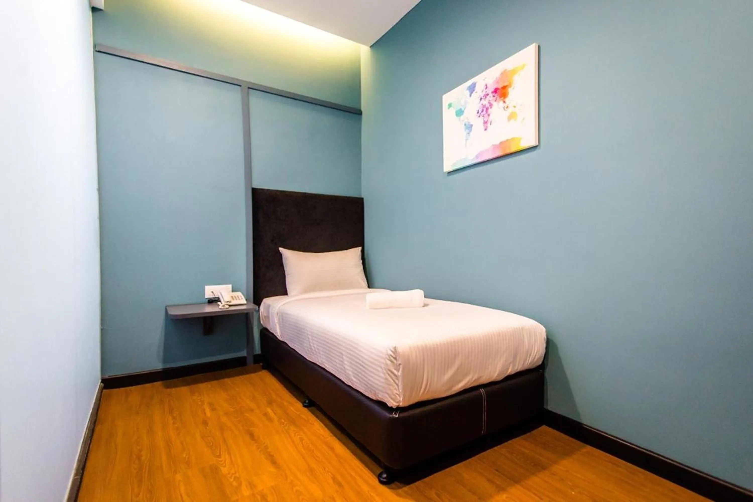 Bed in Jenjarom Boutique Hotel