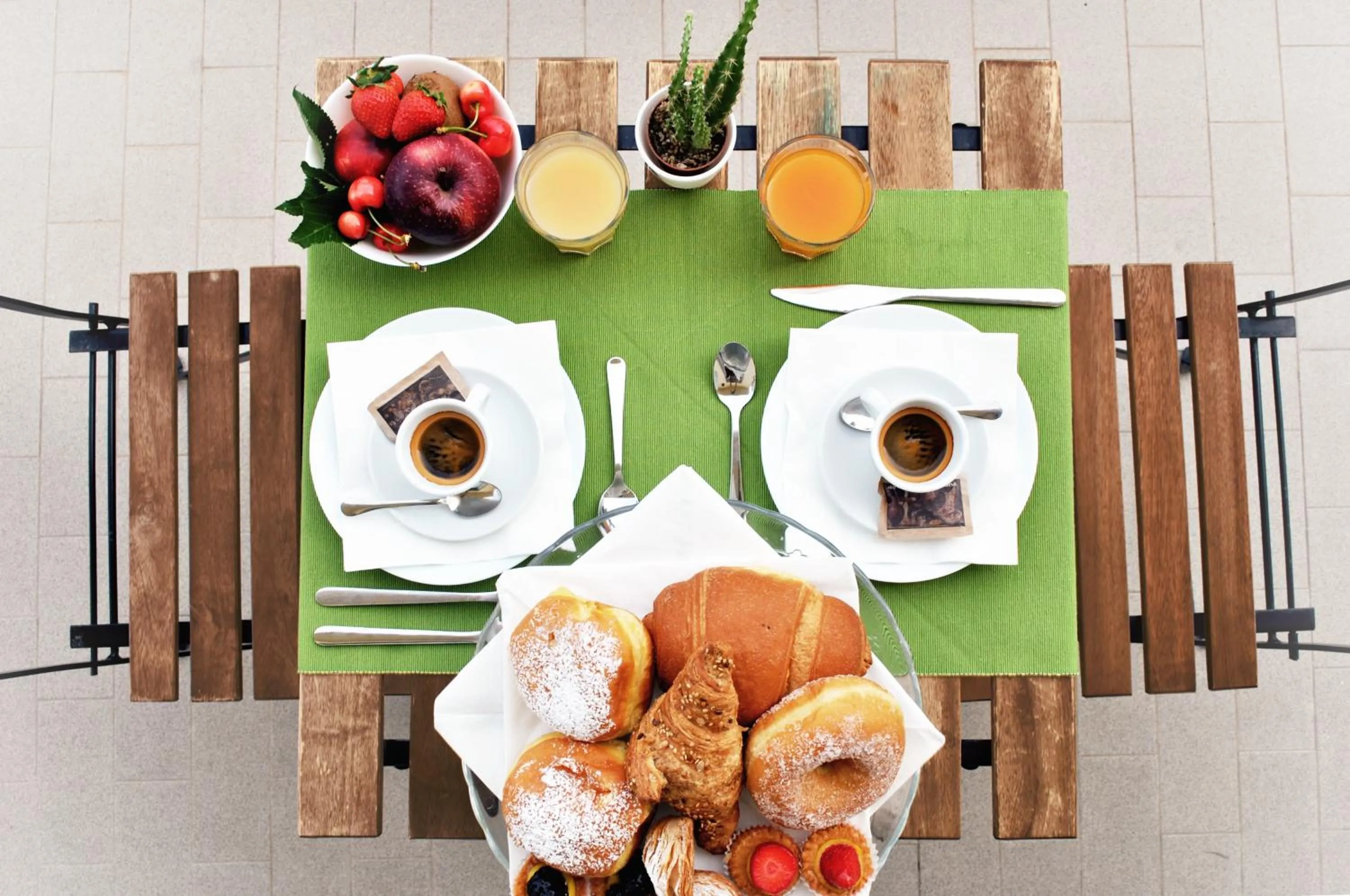 Balcony/Terrace in Hotel Aria di Mare Bed & Breakfast & Beach in centro a Riccione