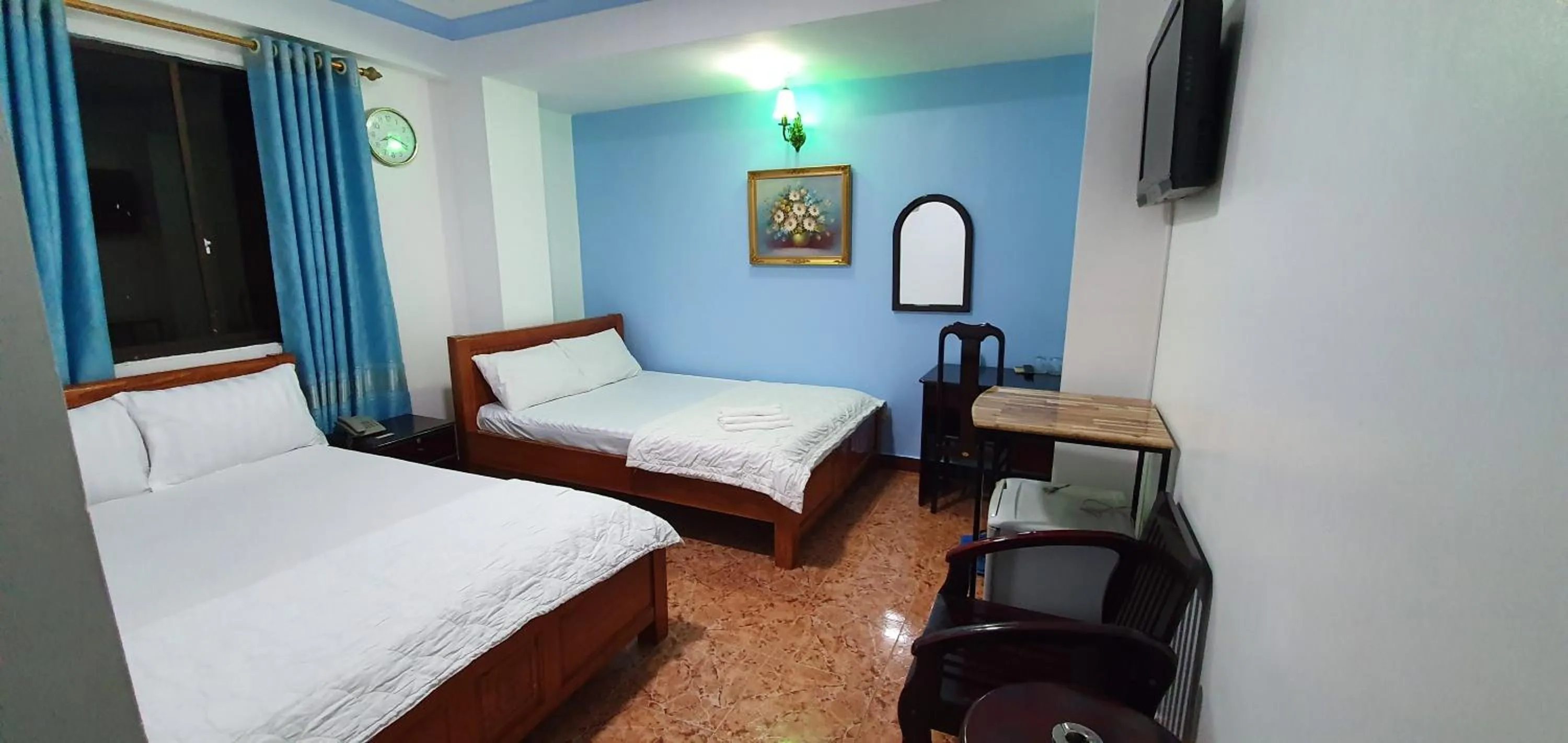 Bed in Thanh Lan Hotel