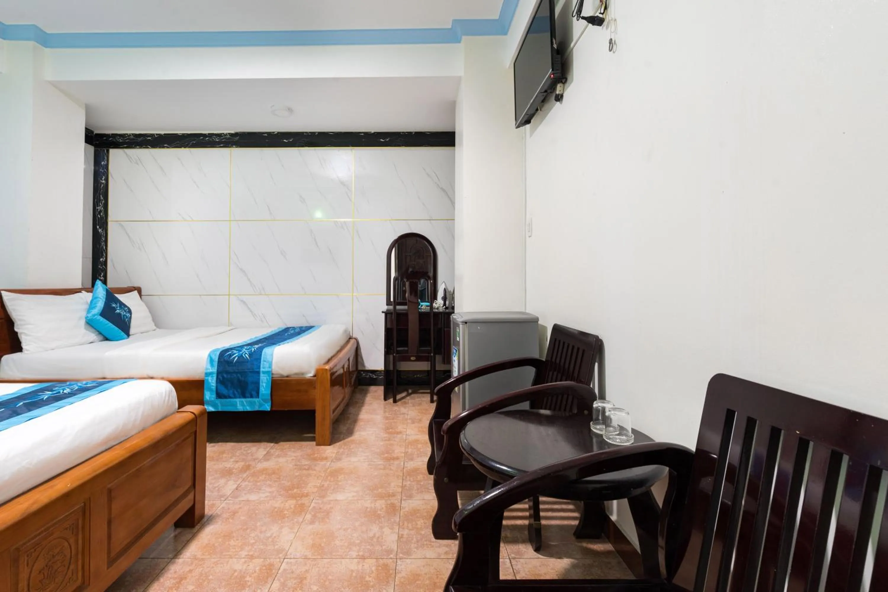 Bed in Thanh Lan Hotel