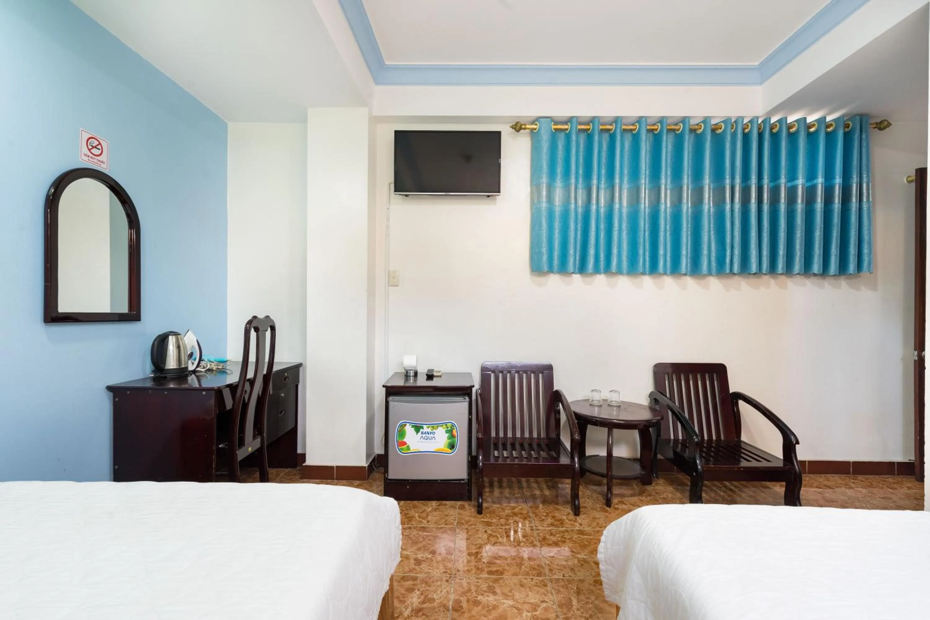 Bed in Thanh Lan Hotel