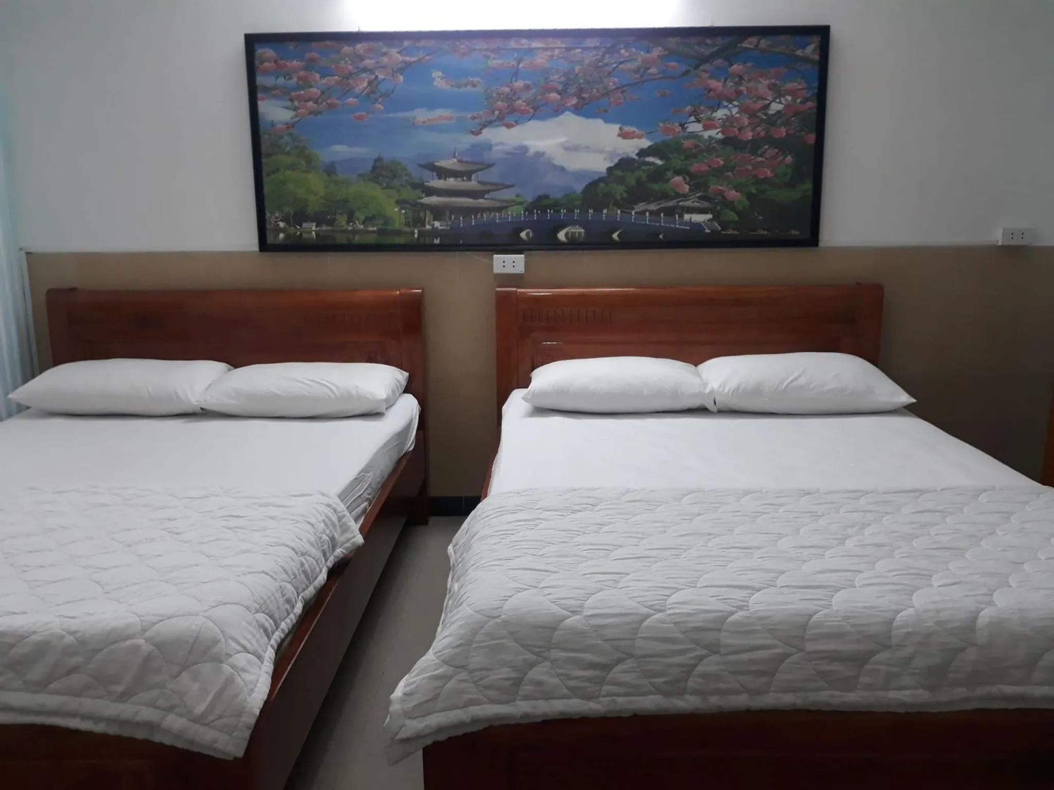 Bed in Thanh Lan Hotel