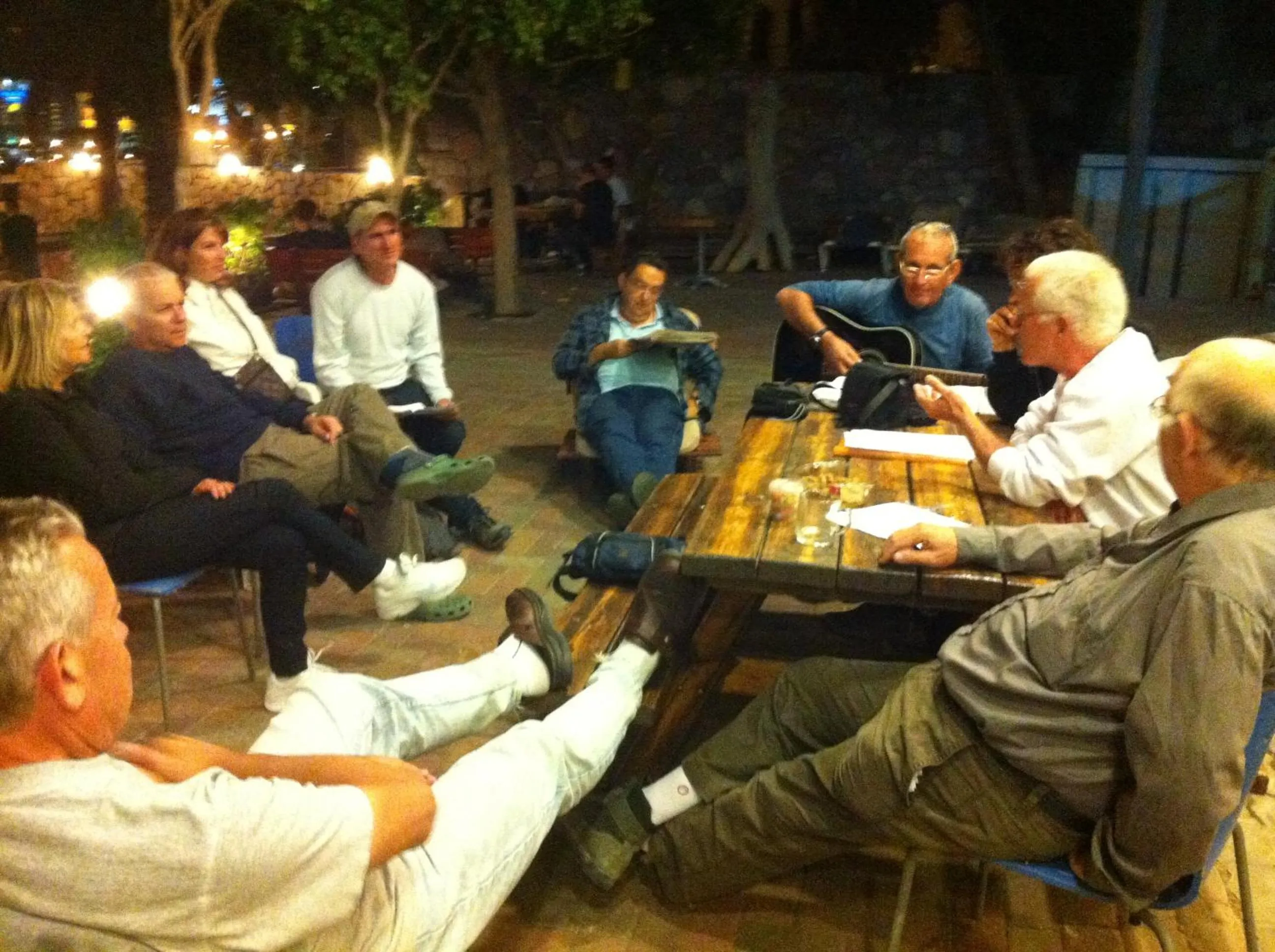 People in Arava Hostel