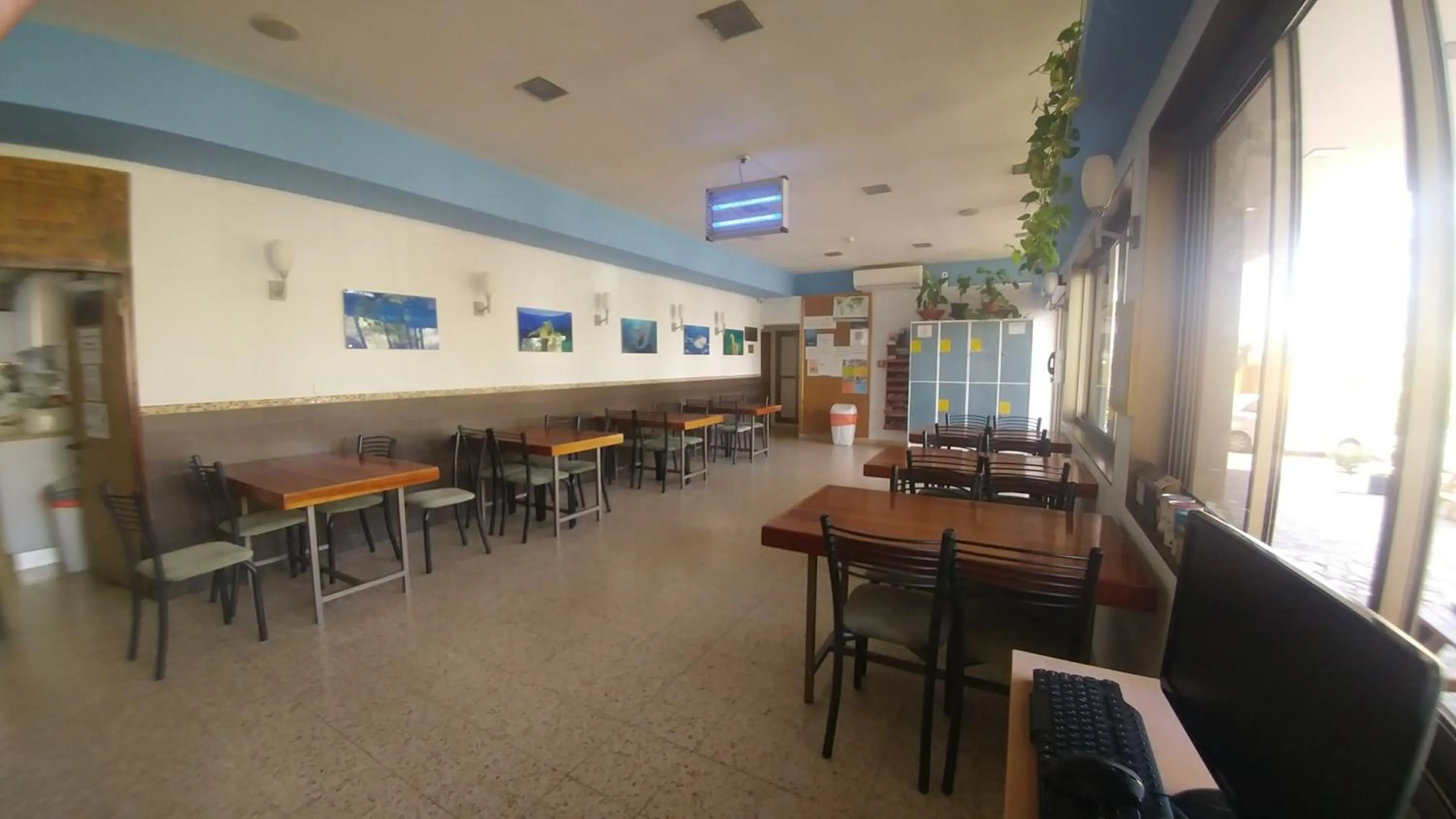 Lobby or reception in Arava Hostel