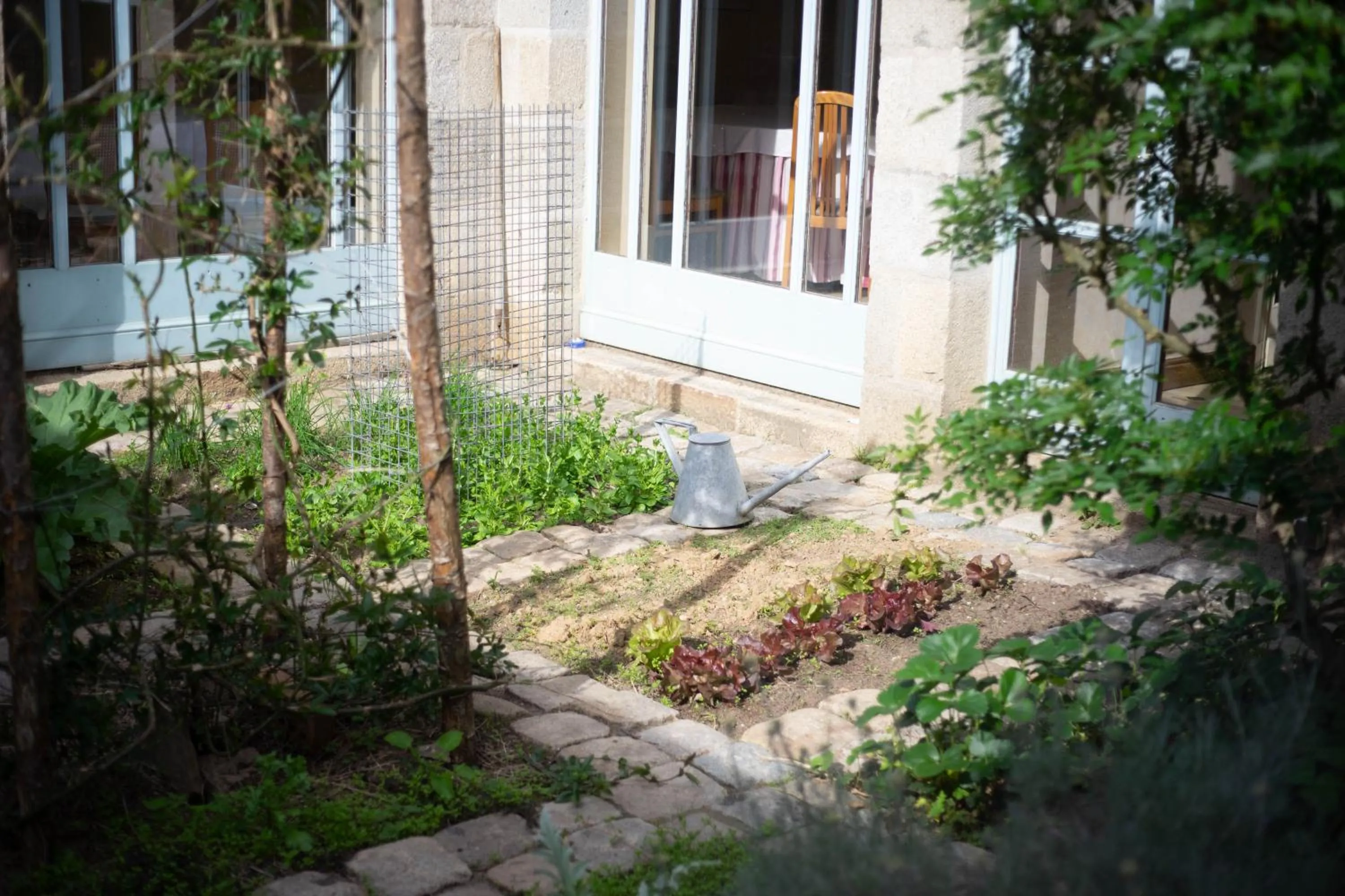 Patio in Auberge Bretonne