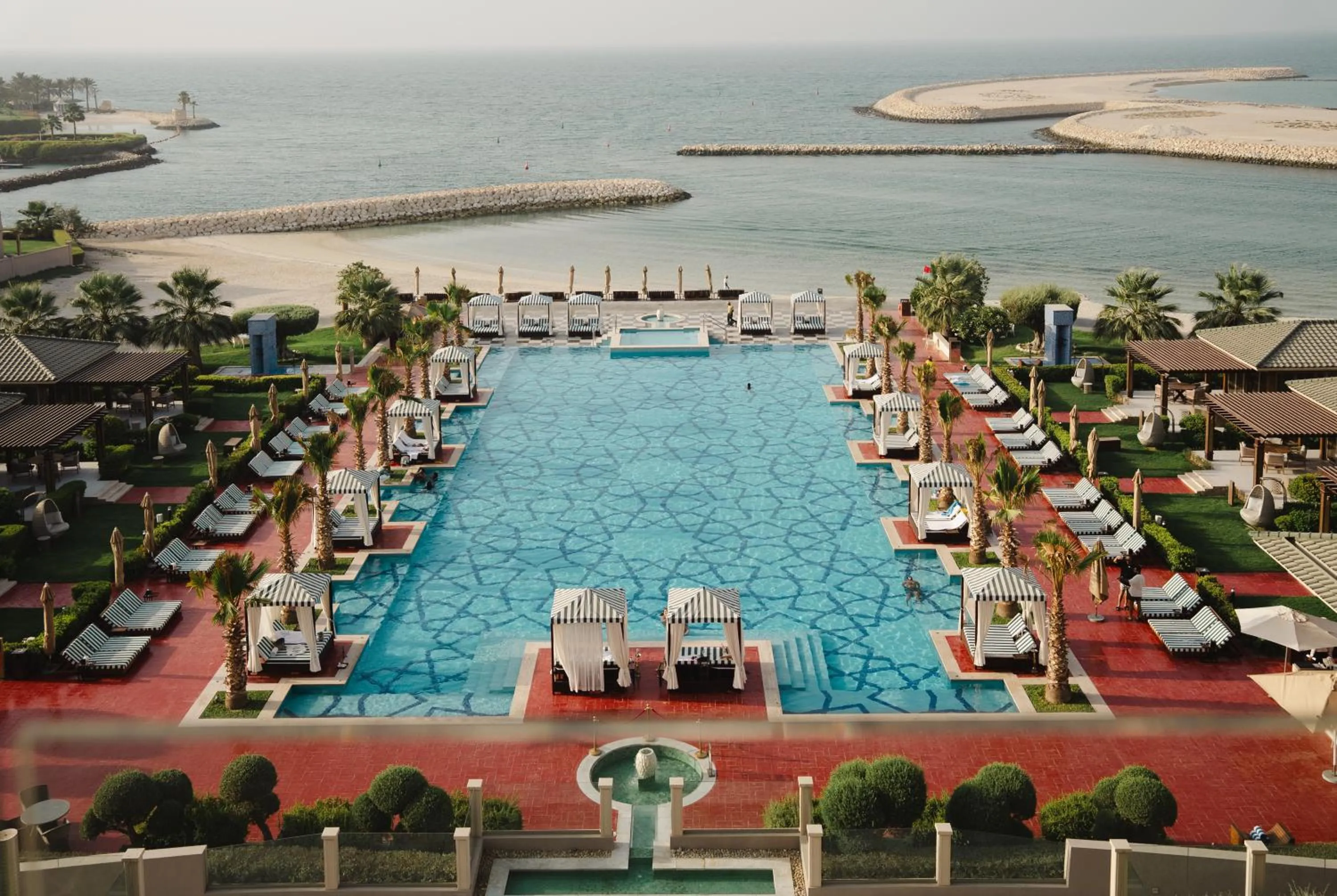 Bird's eye view in Royal Saray Resort