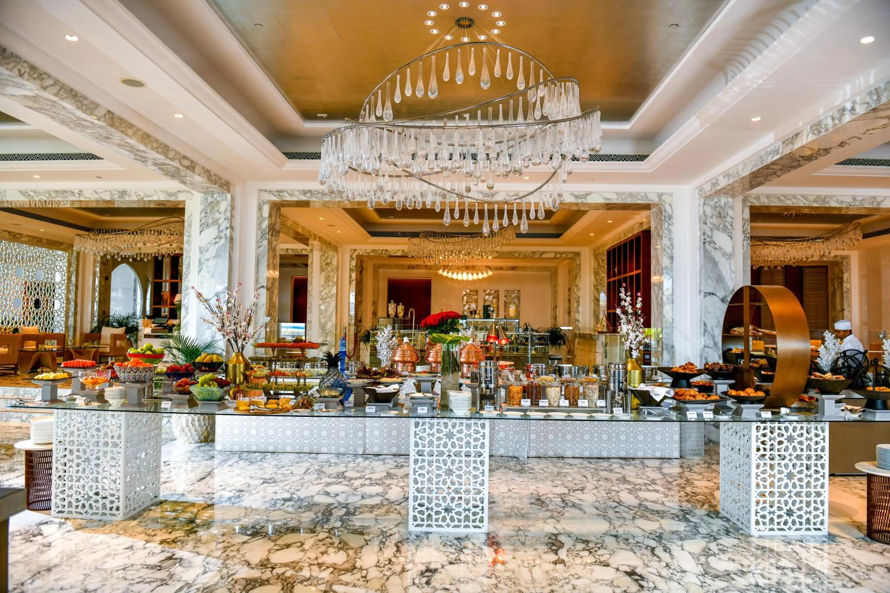 Buffet breakfast in Royal Saray Resort