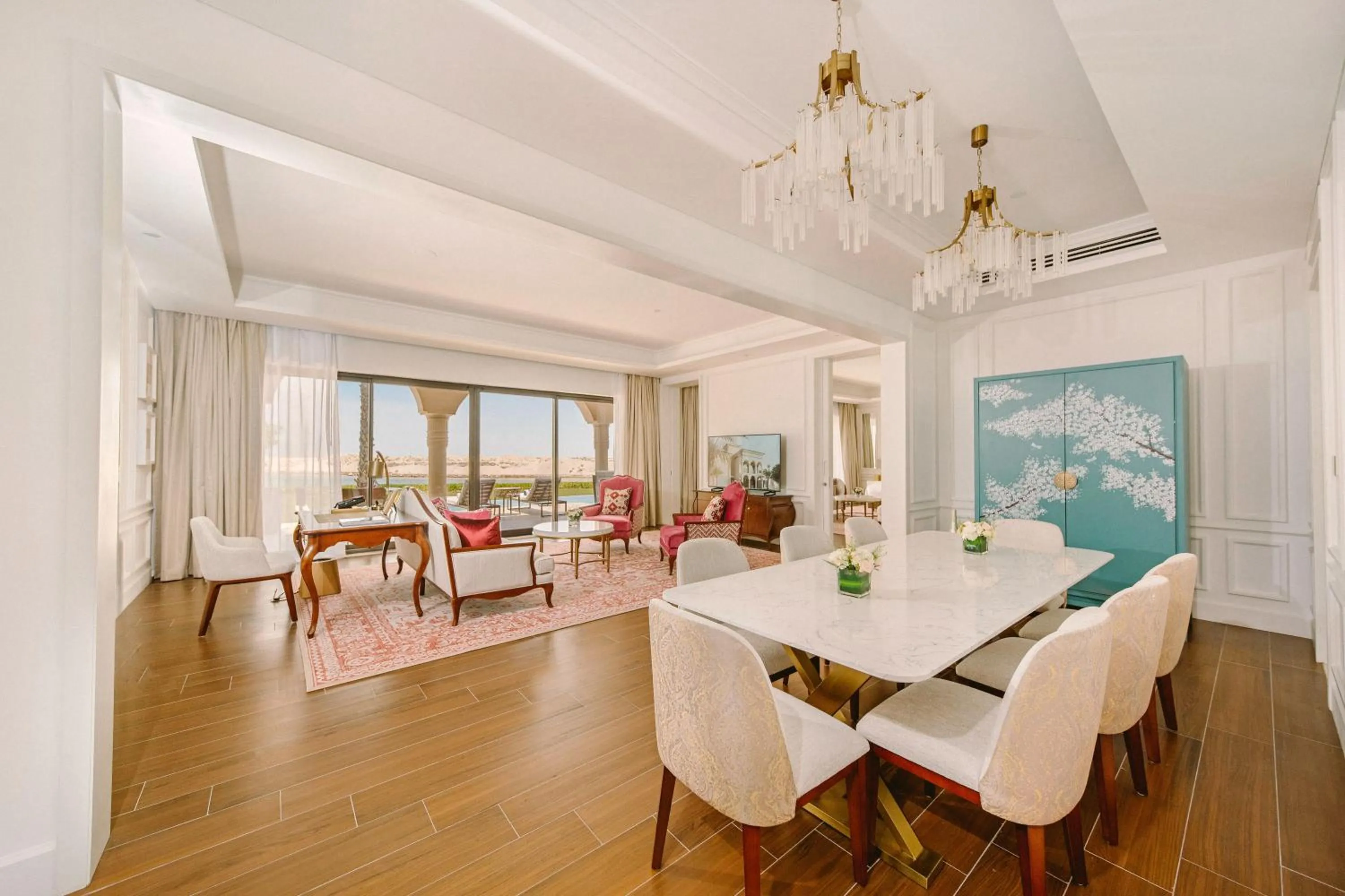 Dining area in Royal Saray Resort