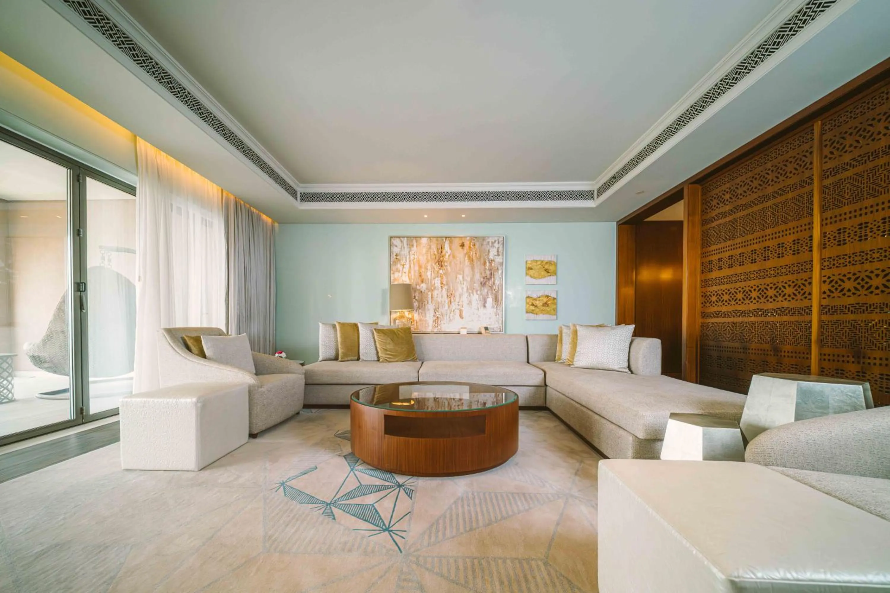 Living room in Royal Saray Resort