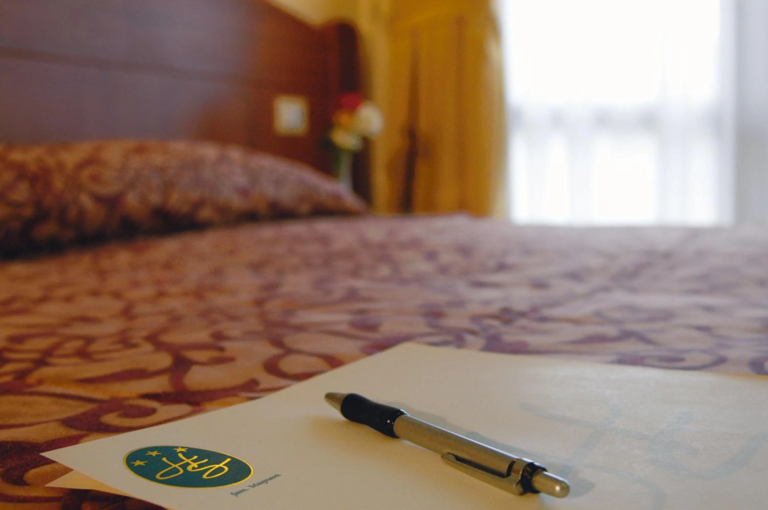 Decorative detail, Bed in Hotel Smeraldo