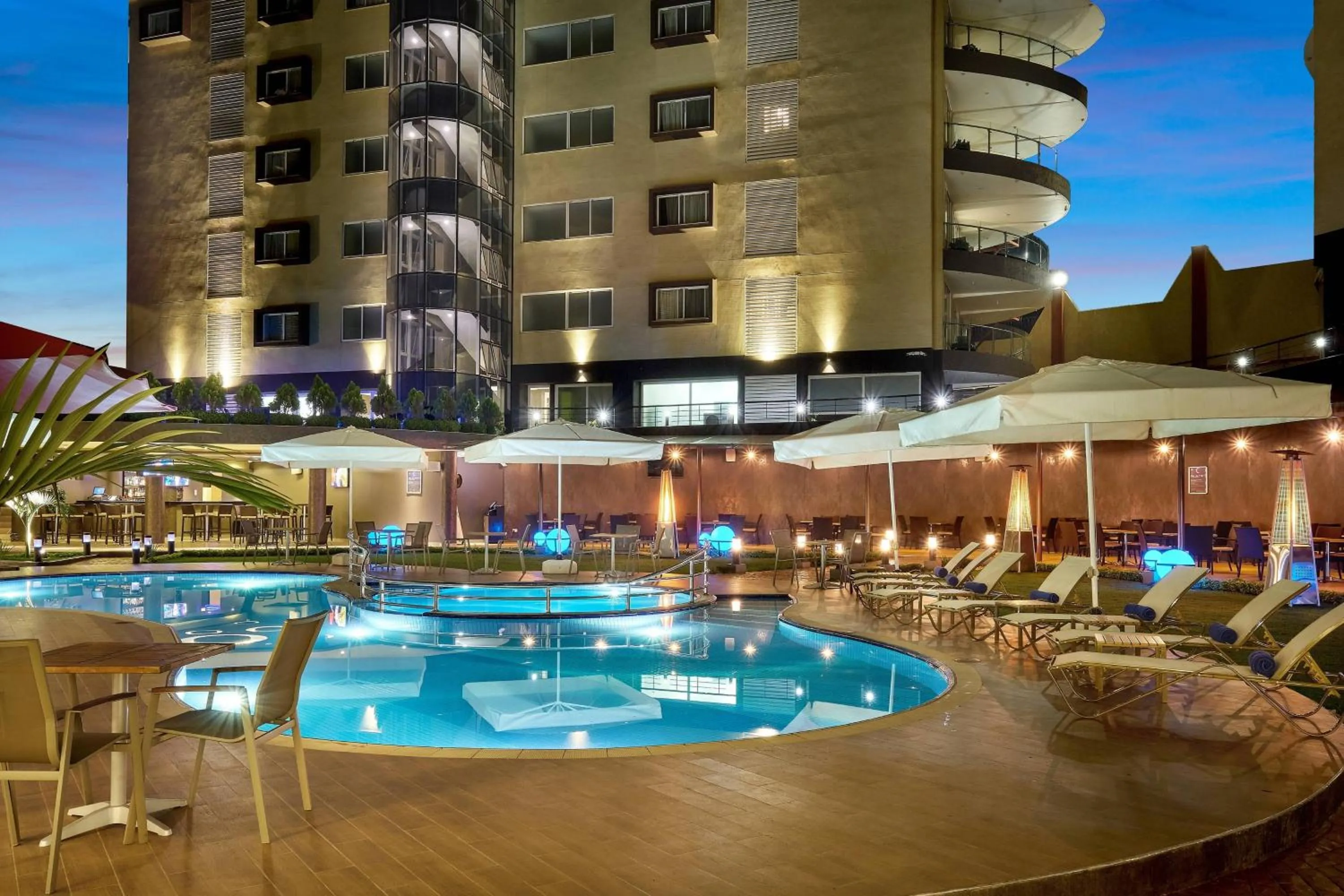 Swimming pool in Protea Hotel by Marriott Kampala Skyz