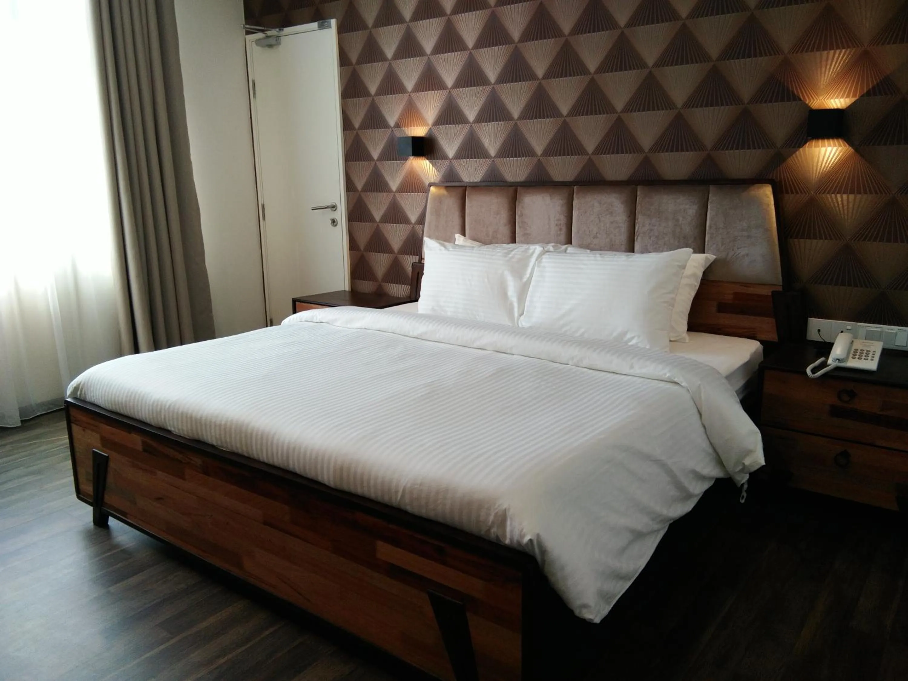 Bed in Wifi Boutique Hotel