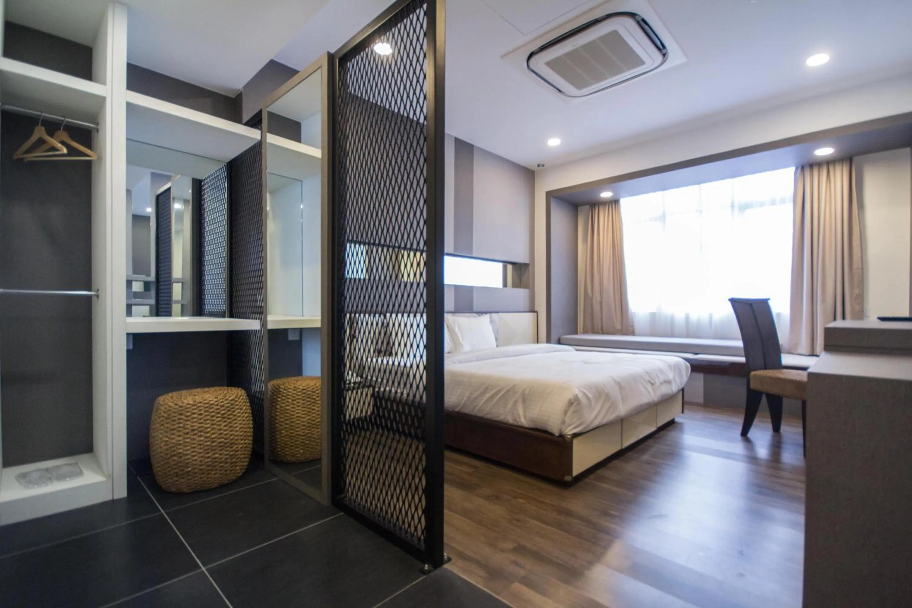 Photo of the whole room, Bed in Wifi Boutique Hotel