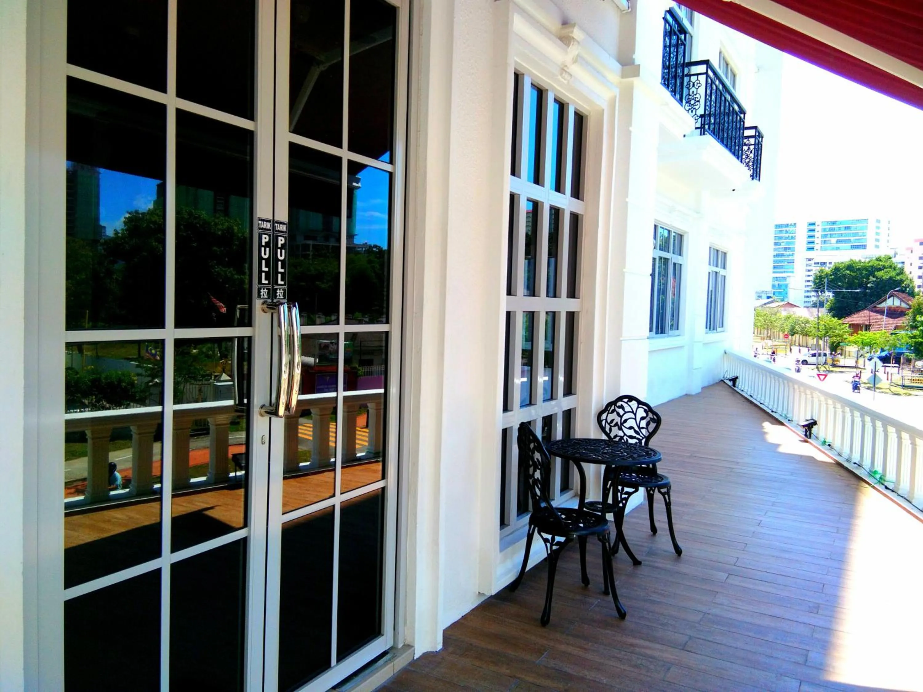 Balcony/Terrace in Wifi Boutique Hotel