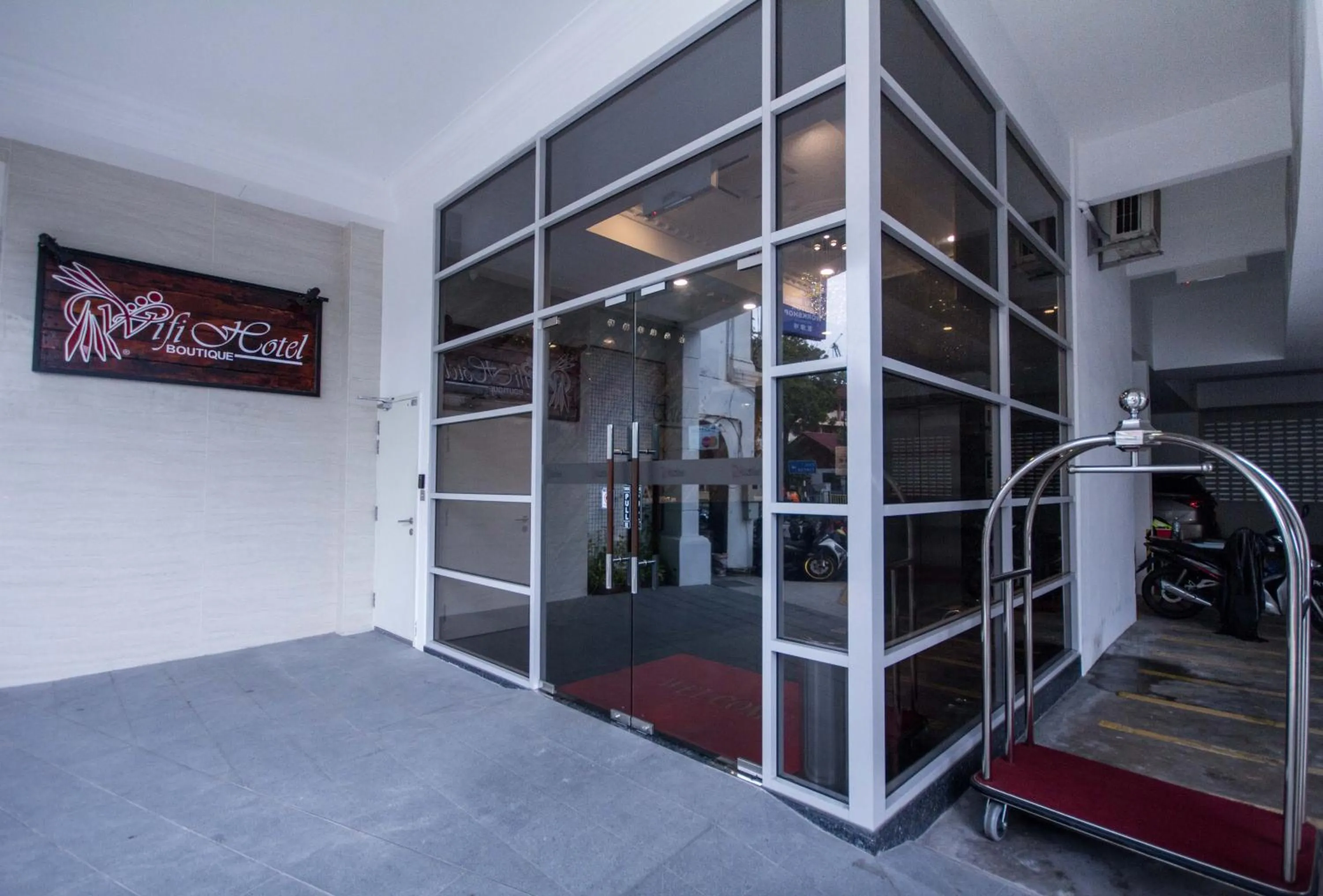 Facade/entrance in Wifi Boutique Hotel