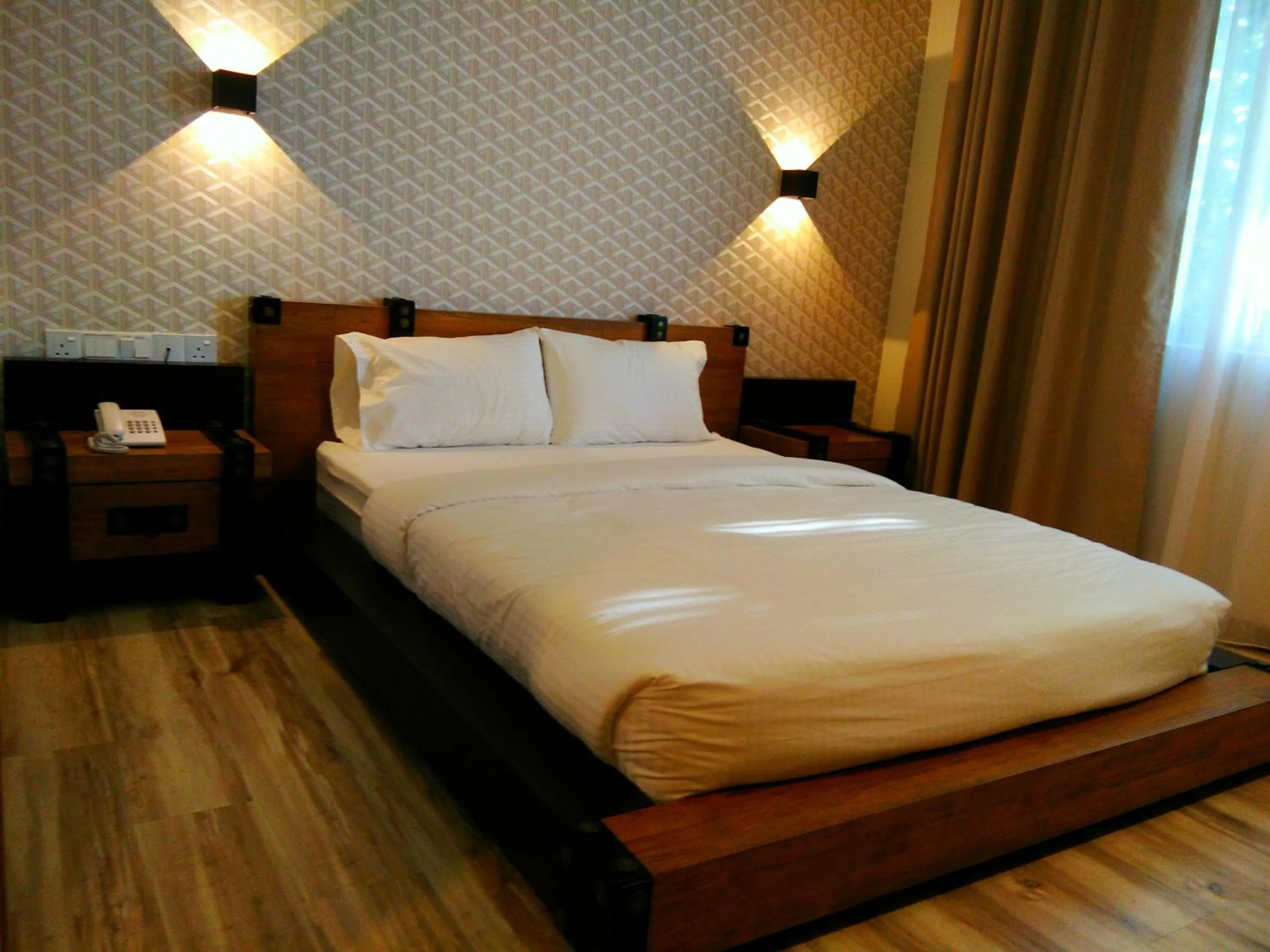 Bed in Wifi Boutique Hotel