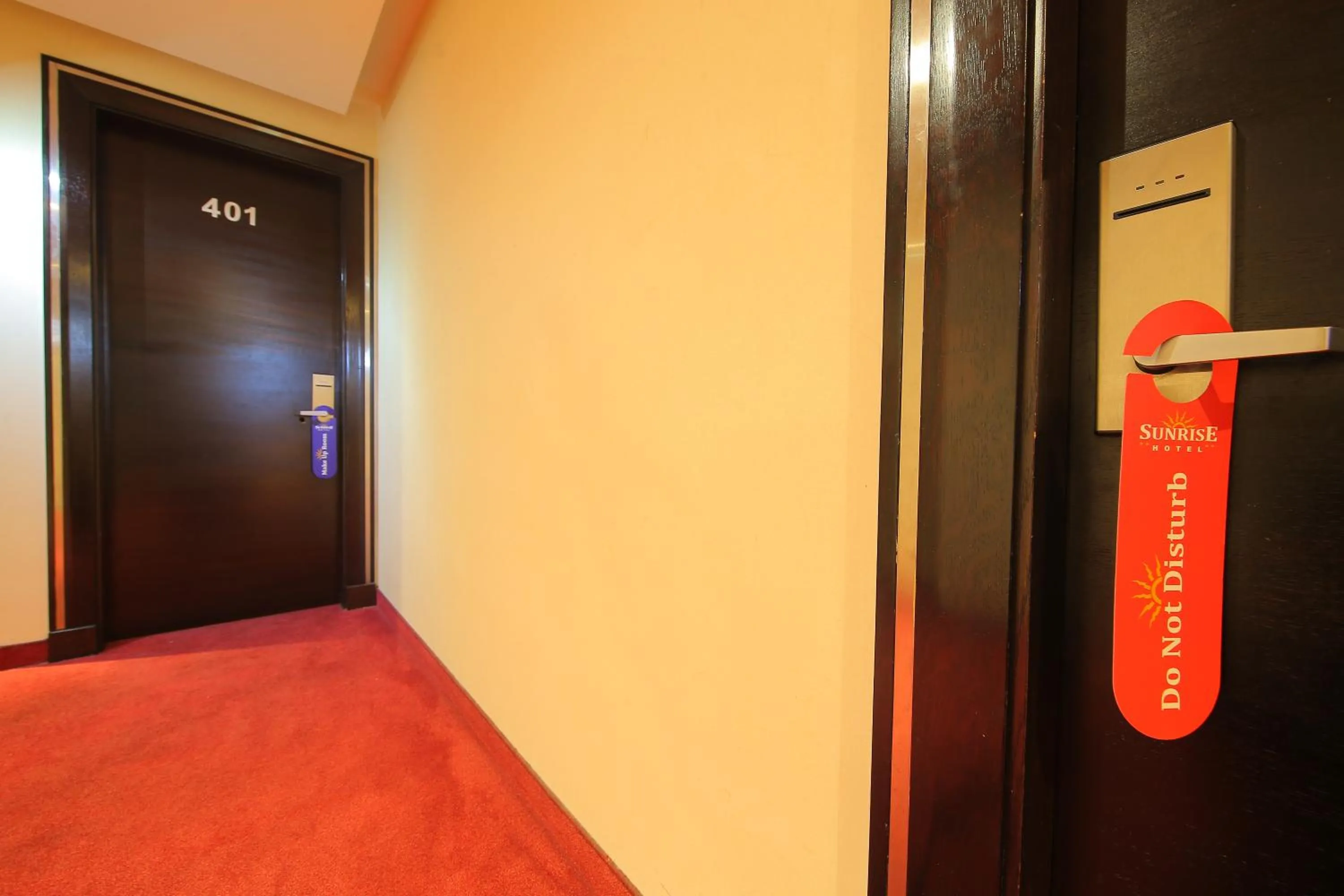 Decorative detail in Sunrise Hotel