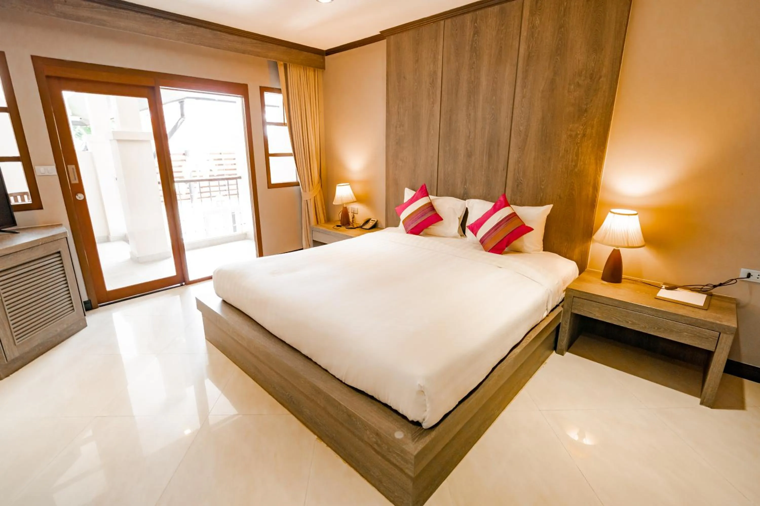 Bed in Naiya Buree Boutique Resort Nai Harn Beach
